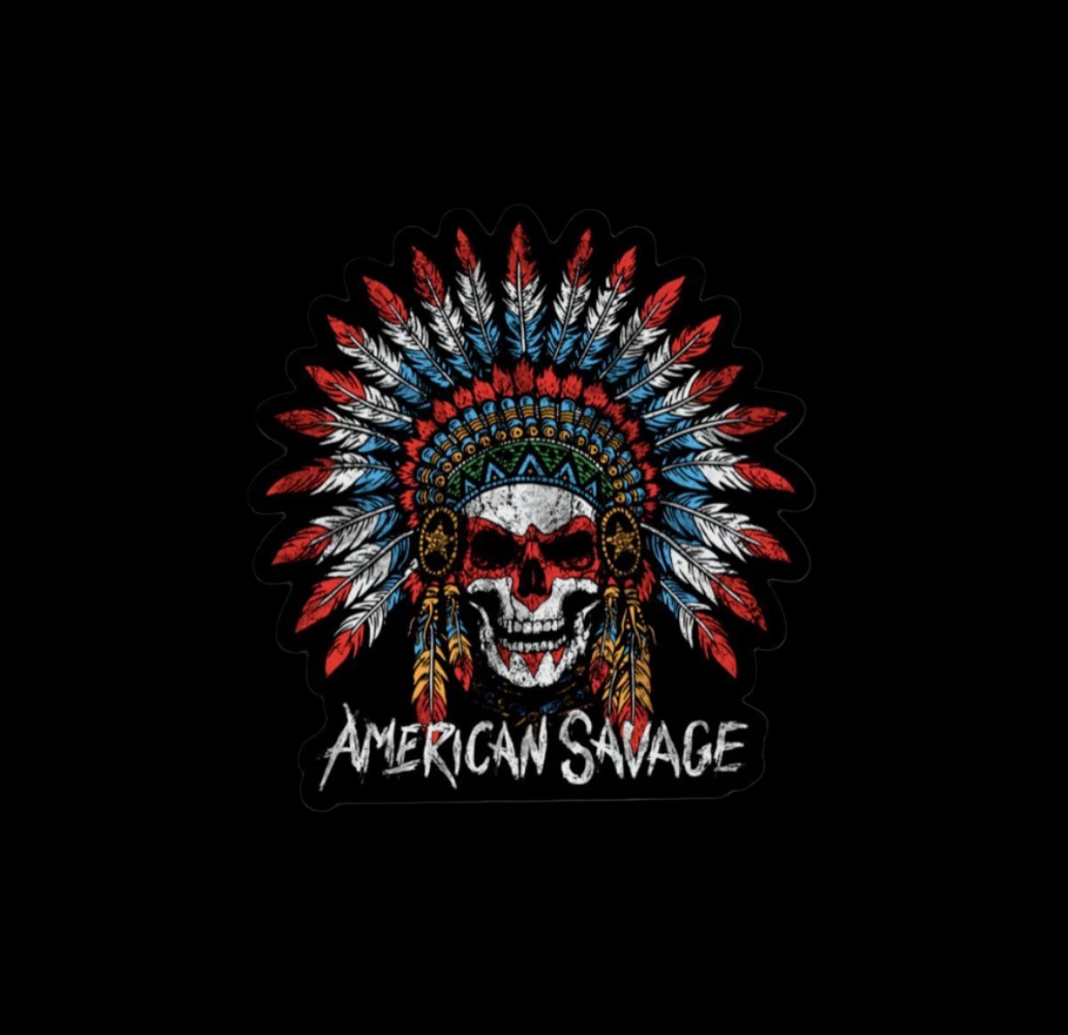 Pegatina de American Savage