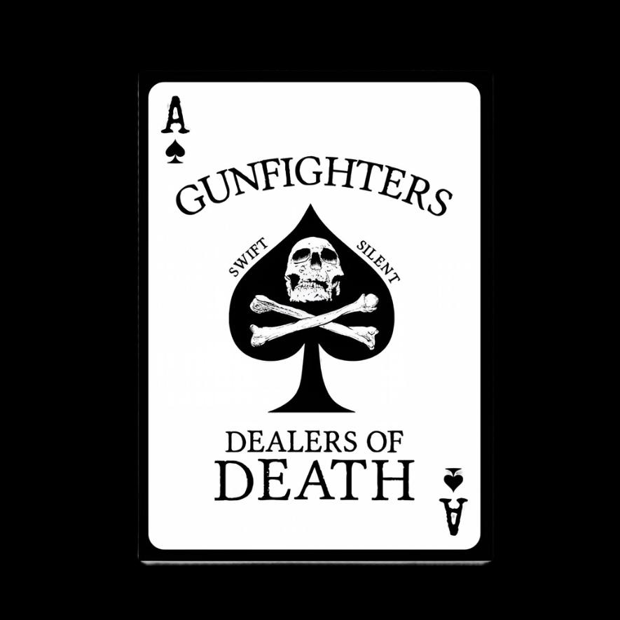Pegatina de la carta de la muerte