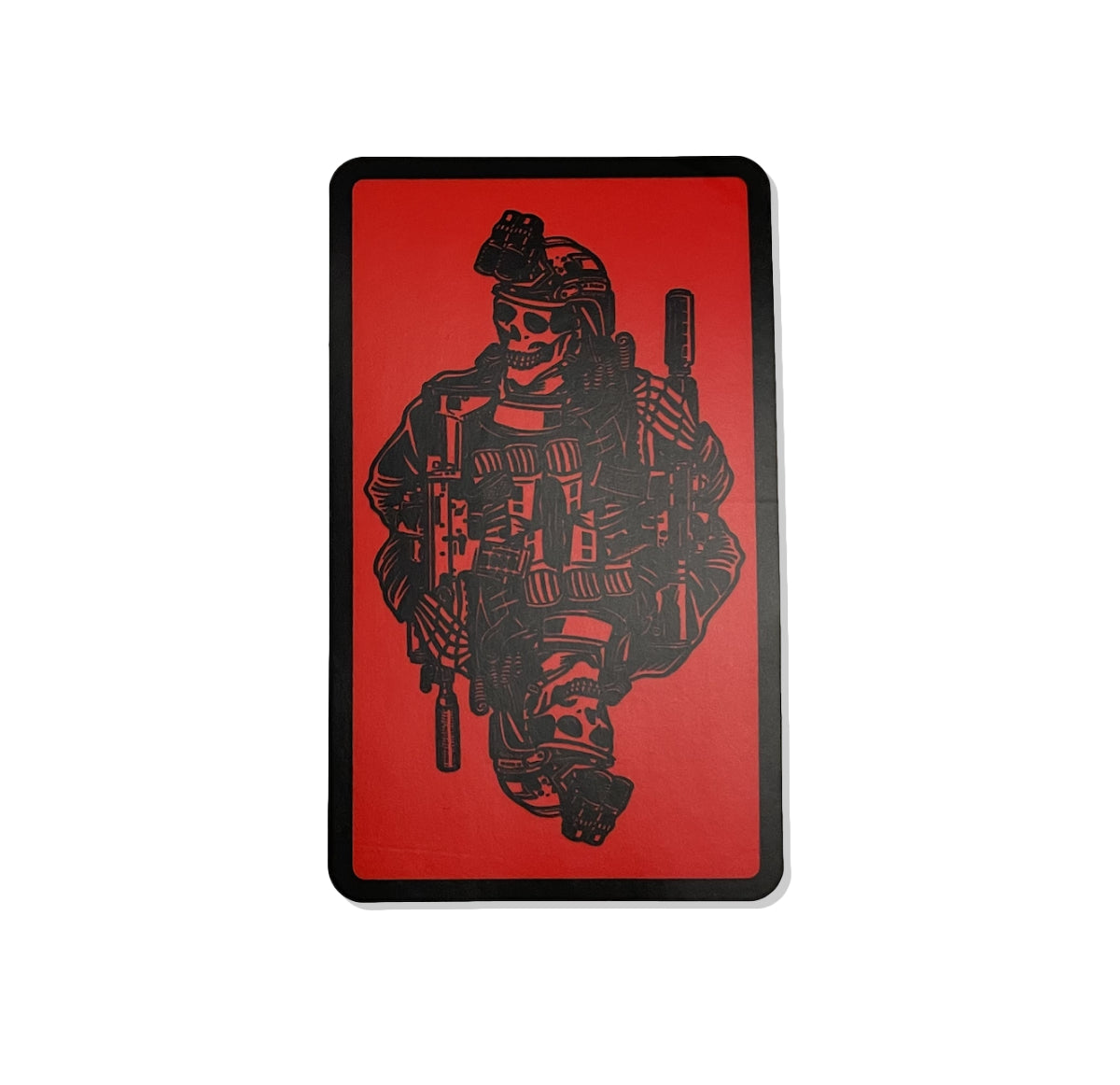 Pegatina del señor de la guerra