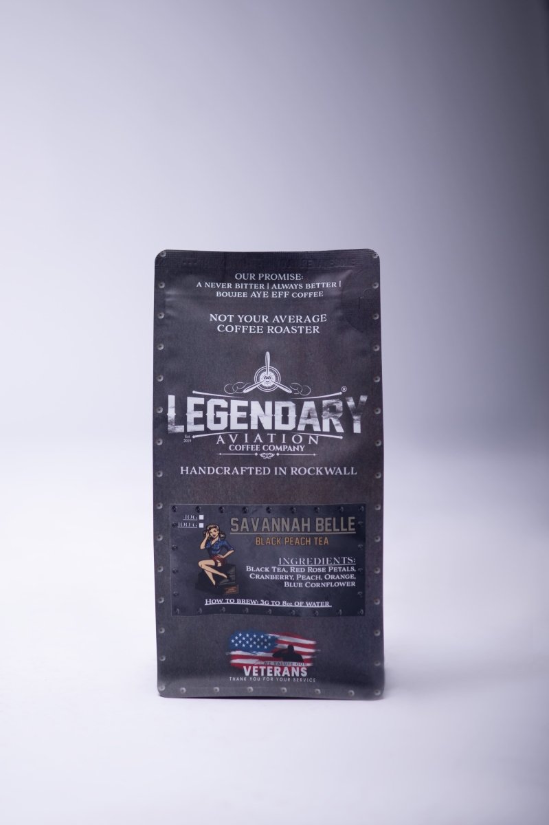 Savannah Belle | Black Peach Loose Leaf Tea