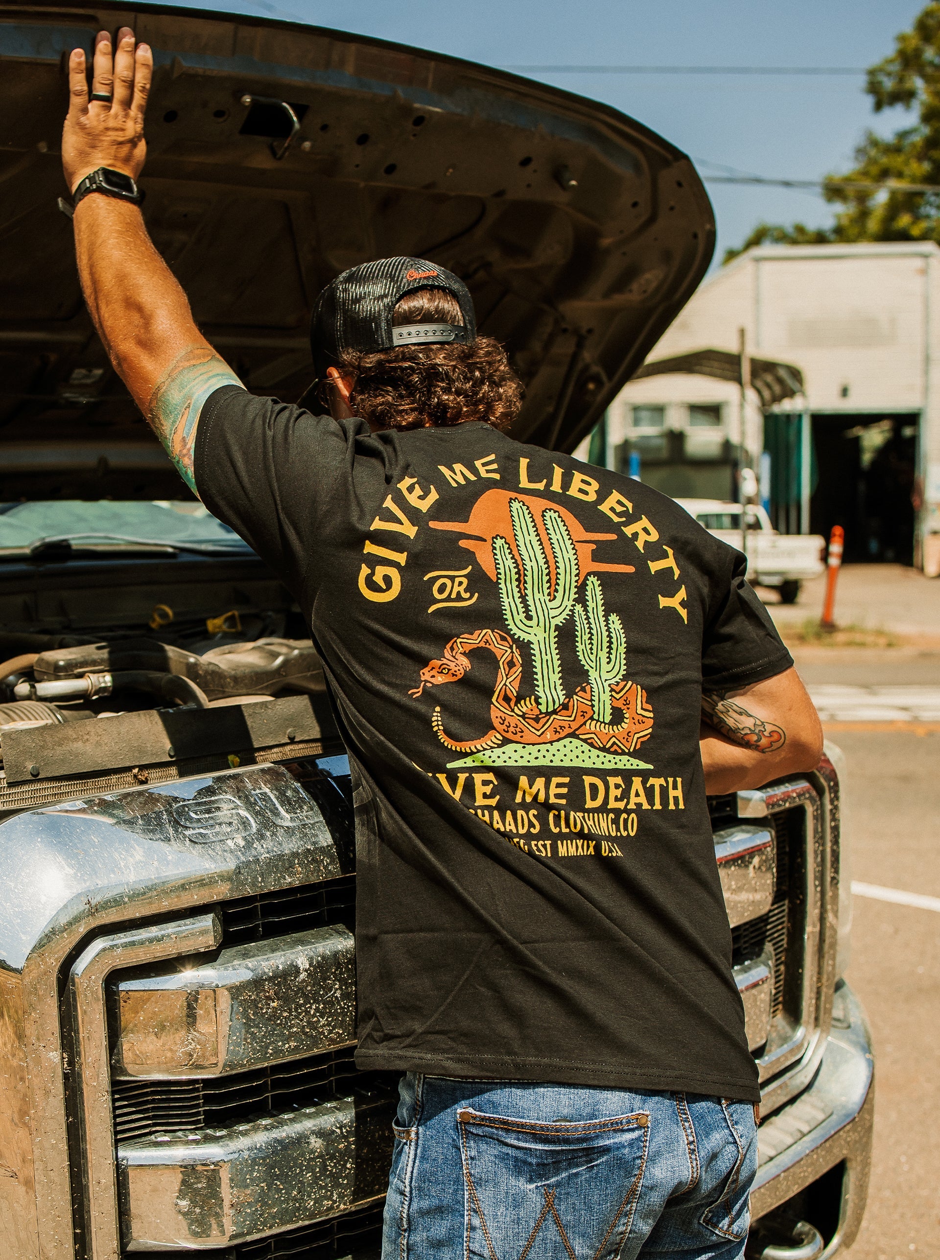 Liberty T-Shirt - Black | The Brave Ones