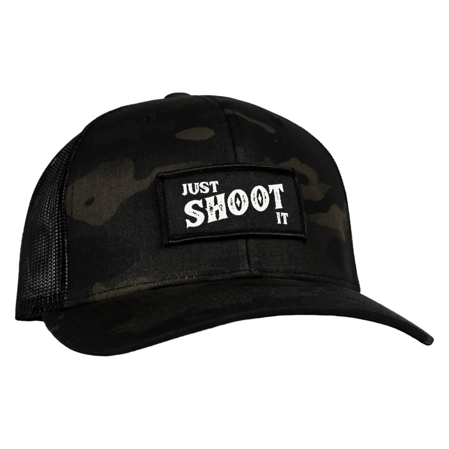 Just Shoot It Aufnäher Snapback-KAPPE