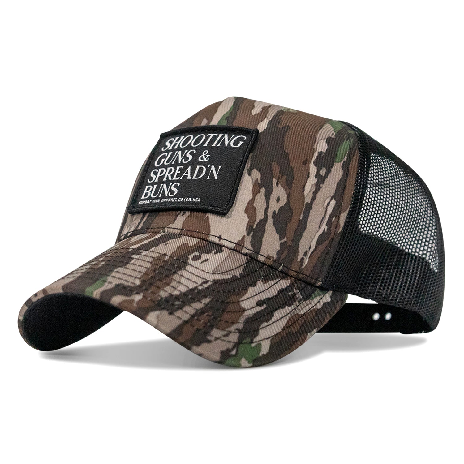 Shooting Guns & Spread'n Buns Patch Snapback Cap