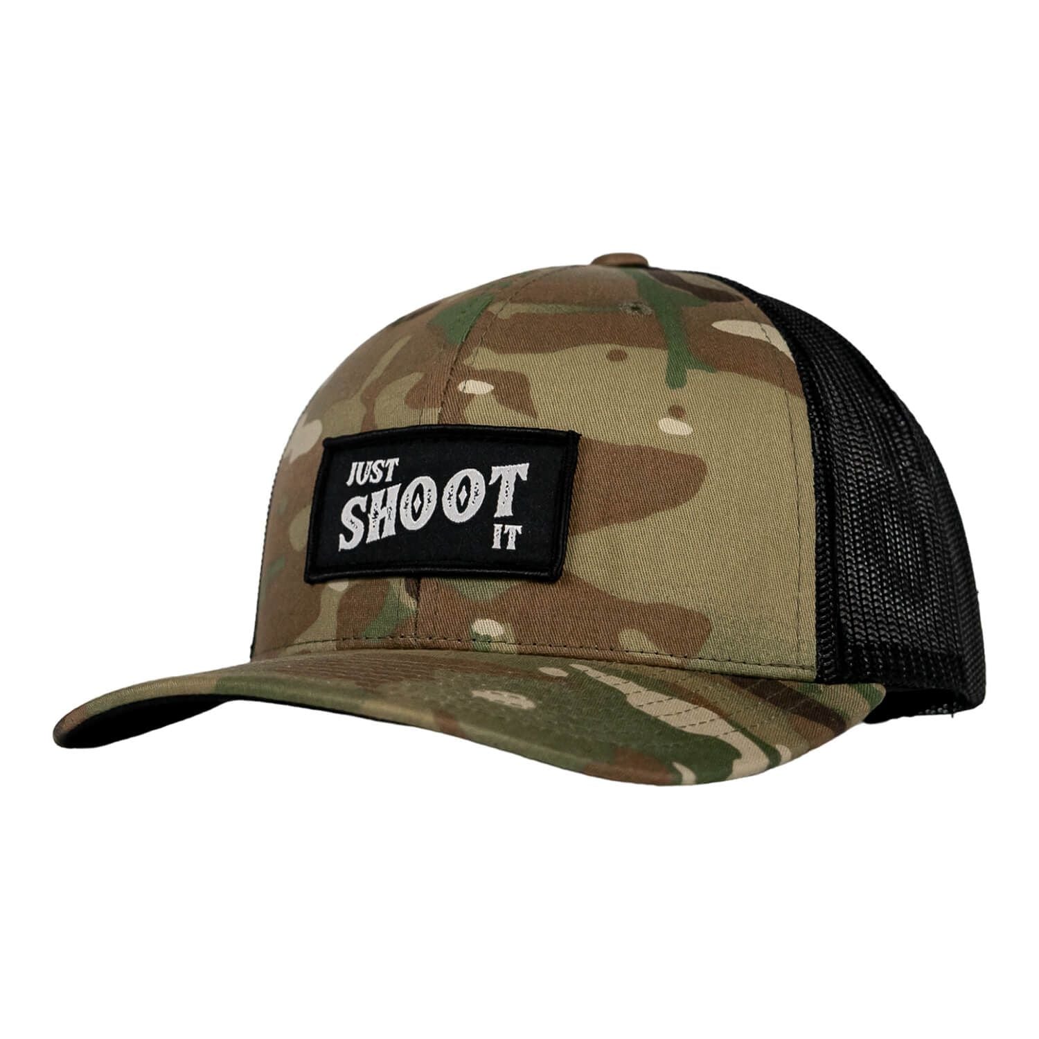 Just Shoot It Aufnäher Snapback-KAPPE