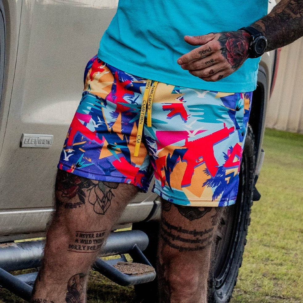 Herren Mesh-Shorts „Hoochie Daddy“ | 5 Zoll