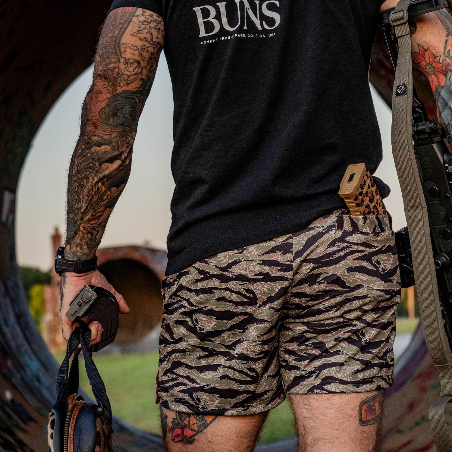 Herren Mesh-Shorts „Hoochie Daddy“ | 5 Zoll