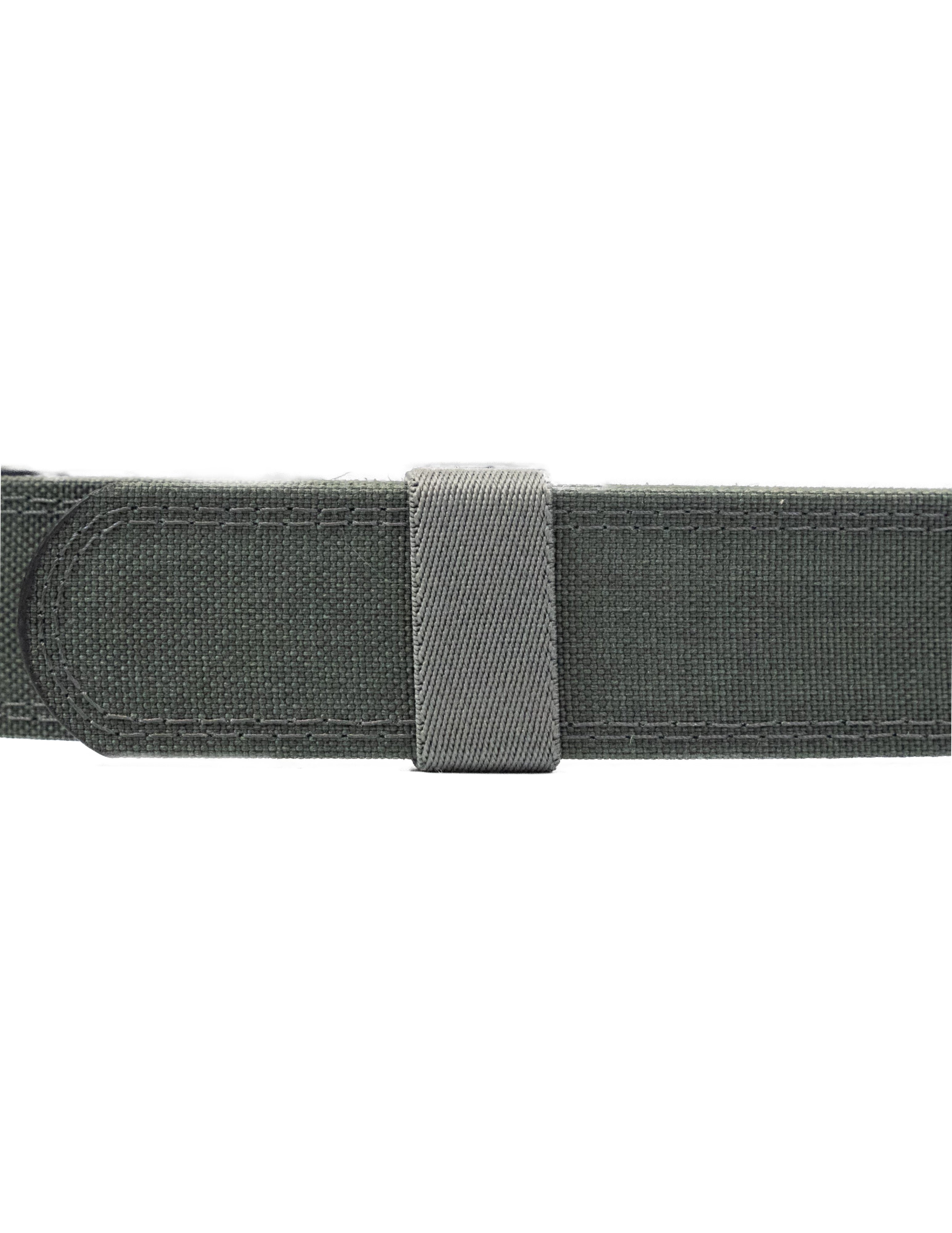 Cinturón EDC con trinquete de nailon gris