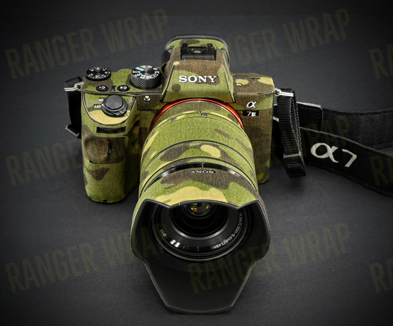 Canon Camera Body Wrap - in Cordura Fabric