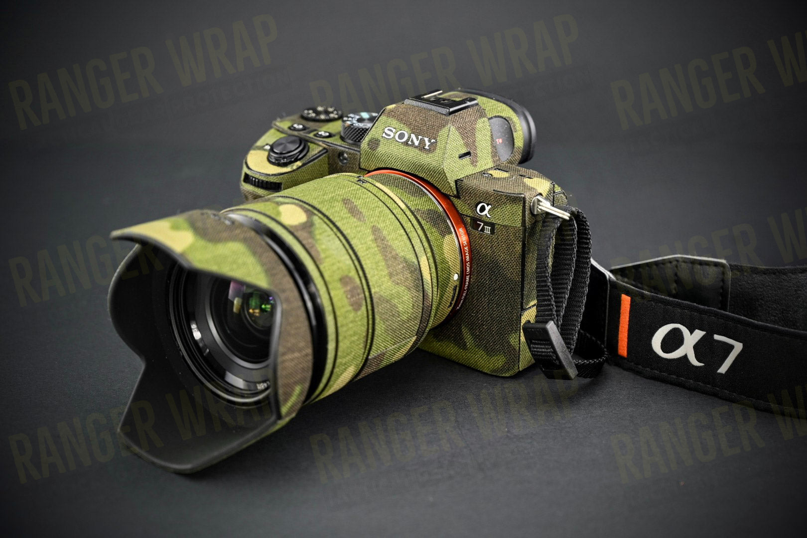 Canon Camera Body Wrap - in Cordura Fabric