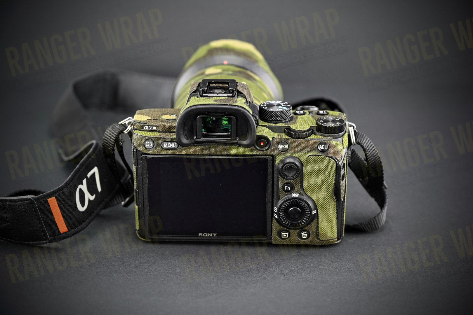 Canon Camera Body Wrap - in Cordura Fabric