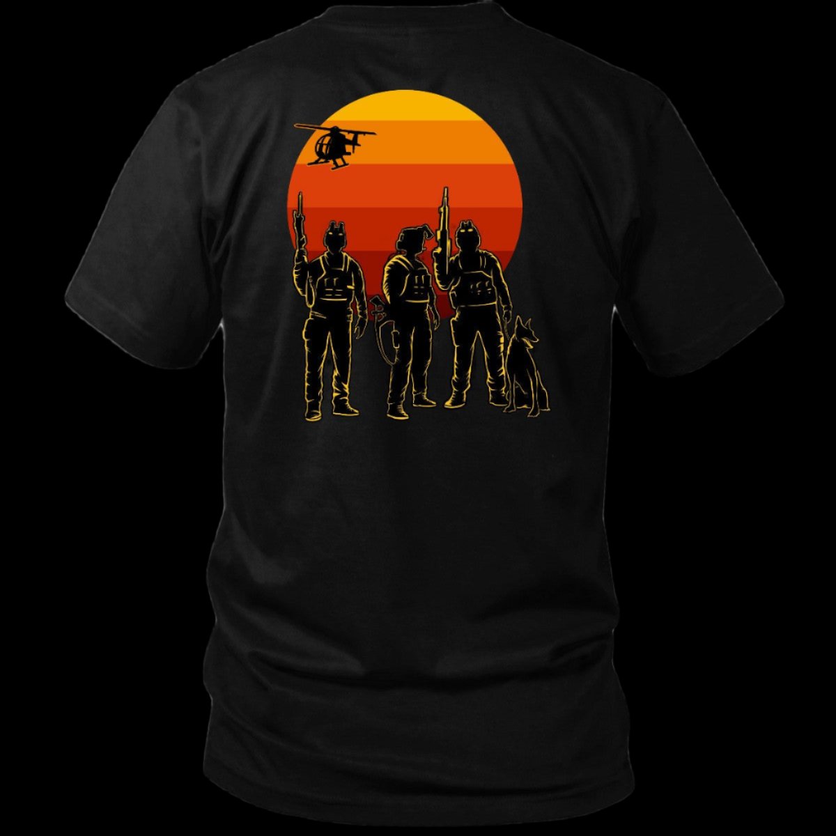 Puesta de sol de la unidad
