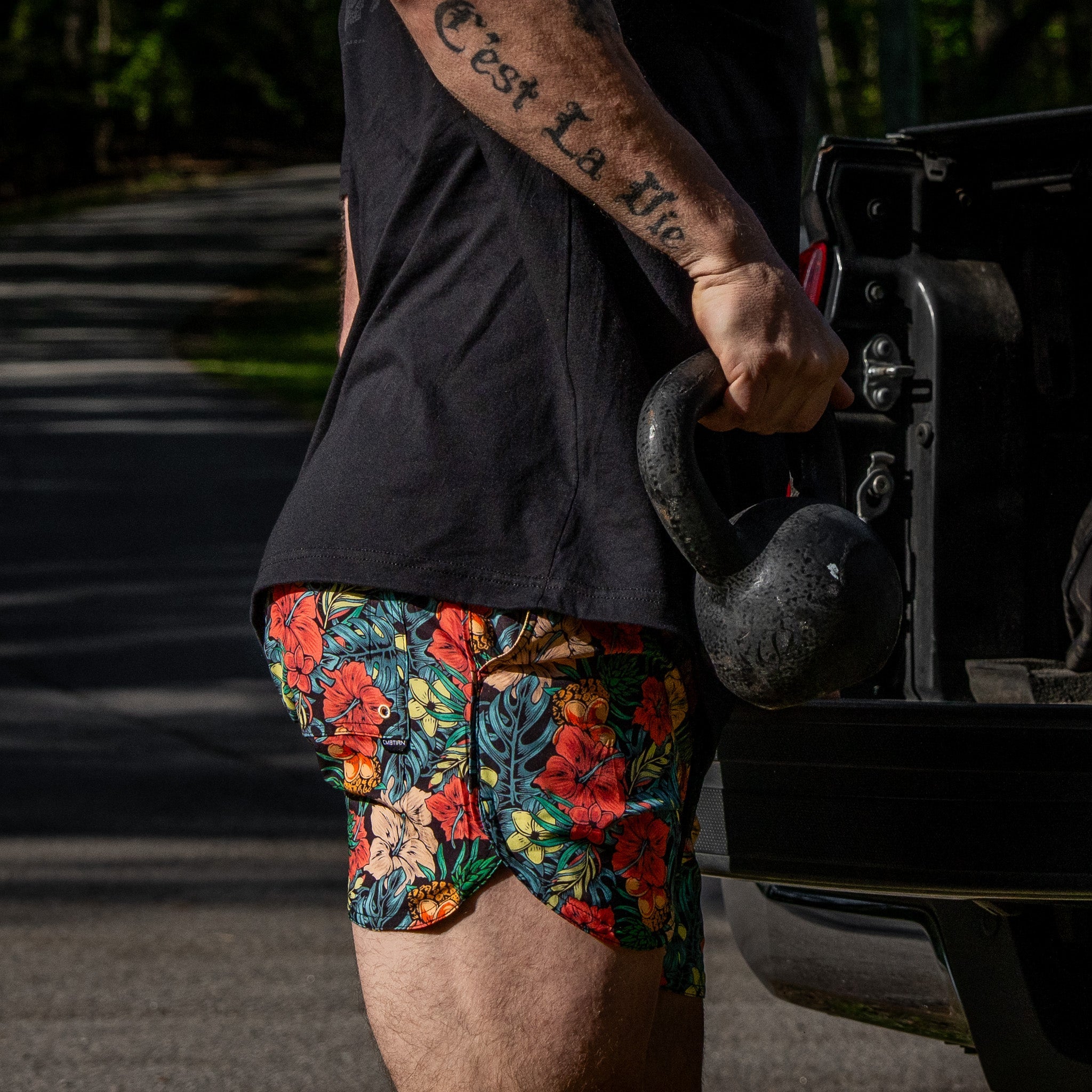 Recon Pro Trainingsshorts für Herren | 14 cm