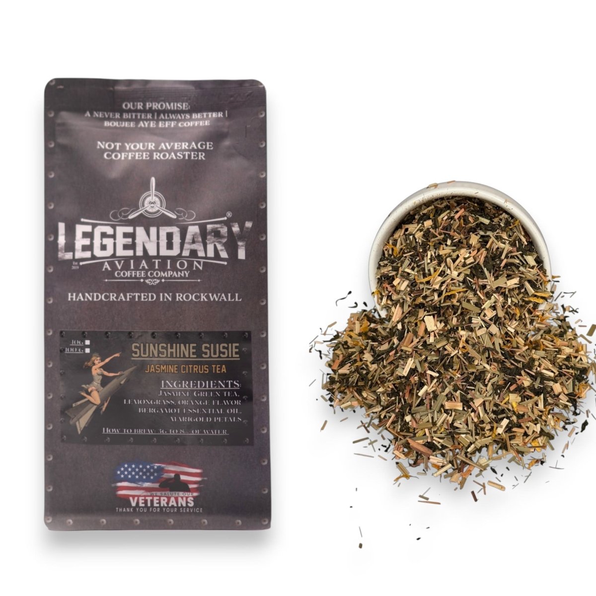 Sunshine Susie | Jasmine Citrus Tea Loose Leaf Tea