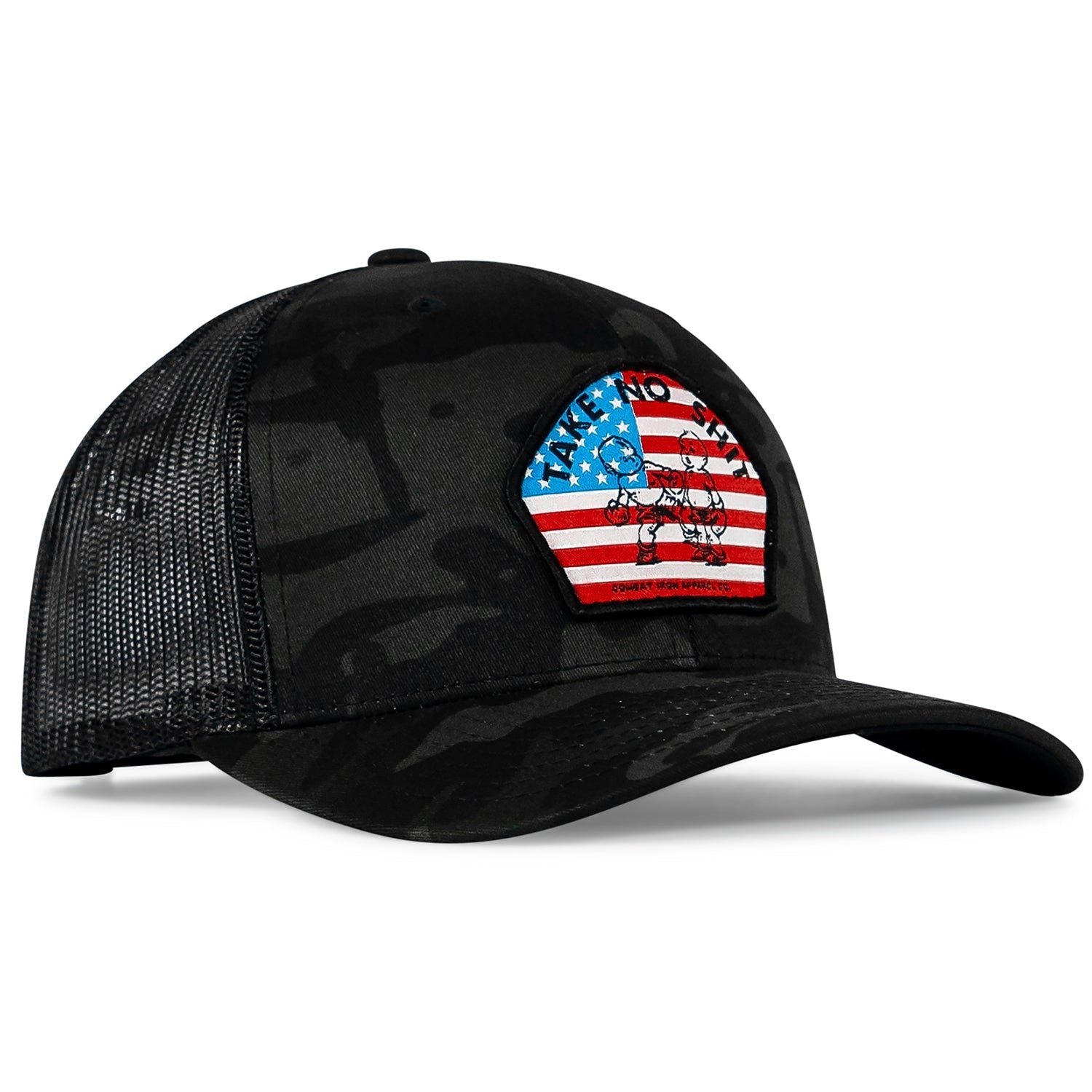 Take No Shit Amerikanische Flagge Patch SnapBack