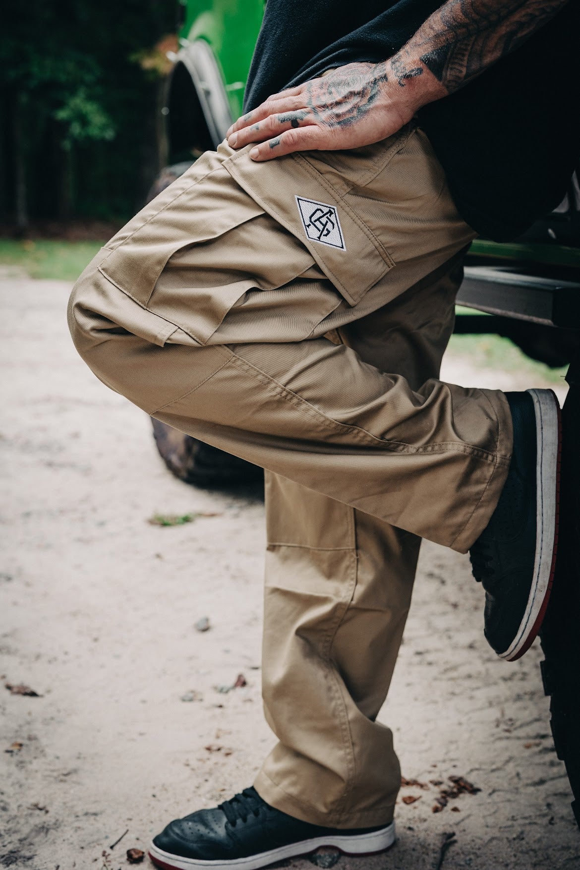 Khaki Tactical B.D.U. Cargo Pants