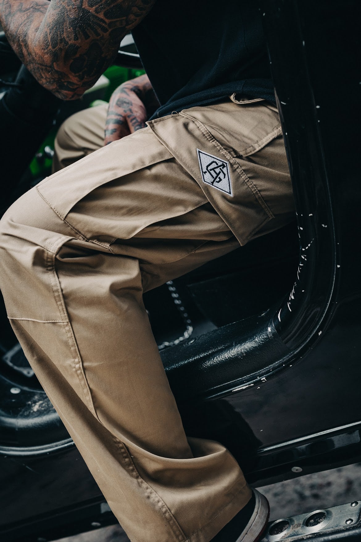 Khaki Tactical B.D.U. Cargo Pants