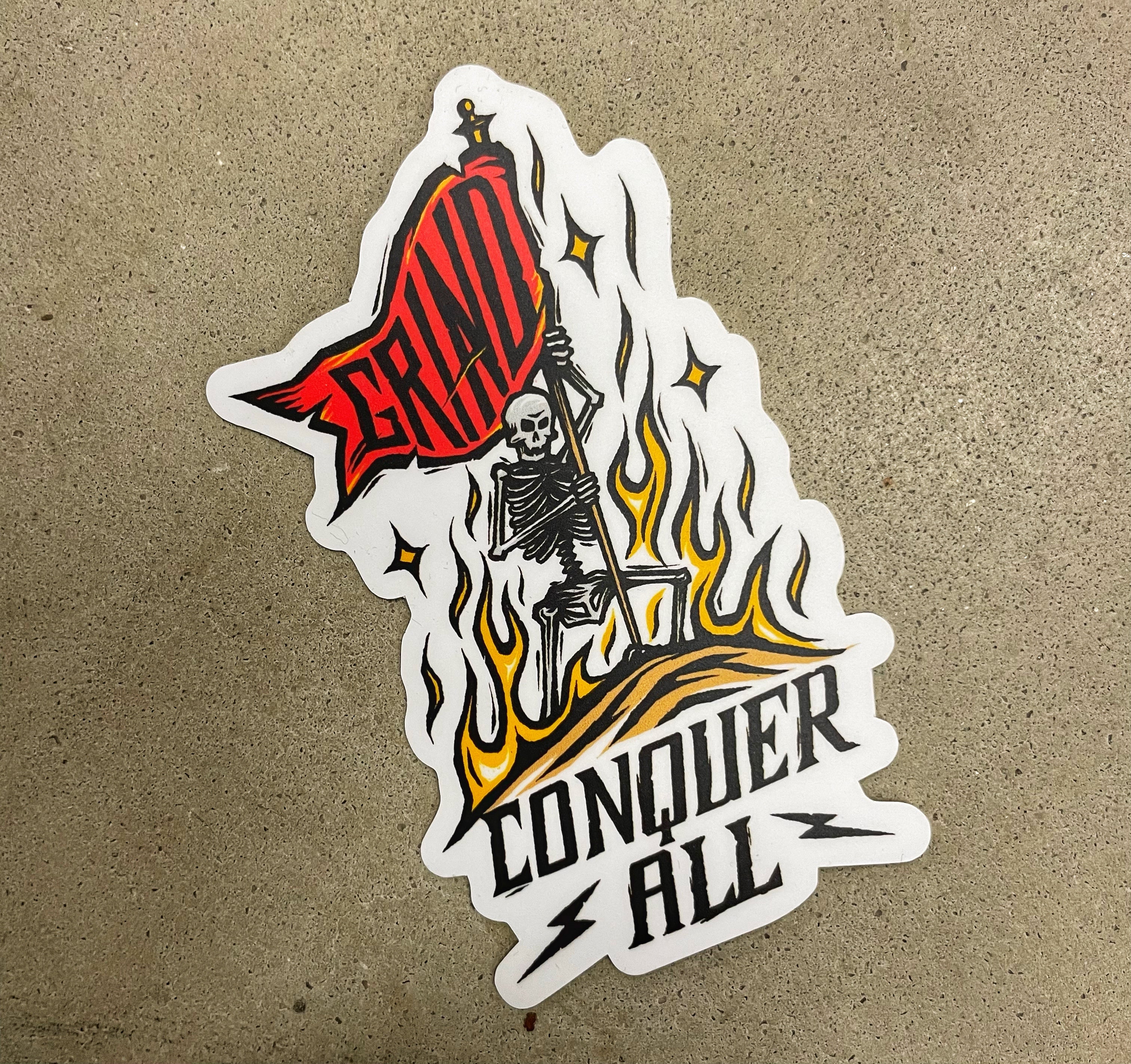 Conquer All - Sticker