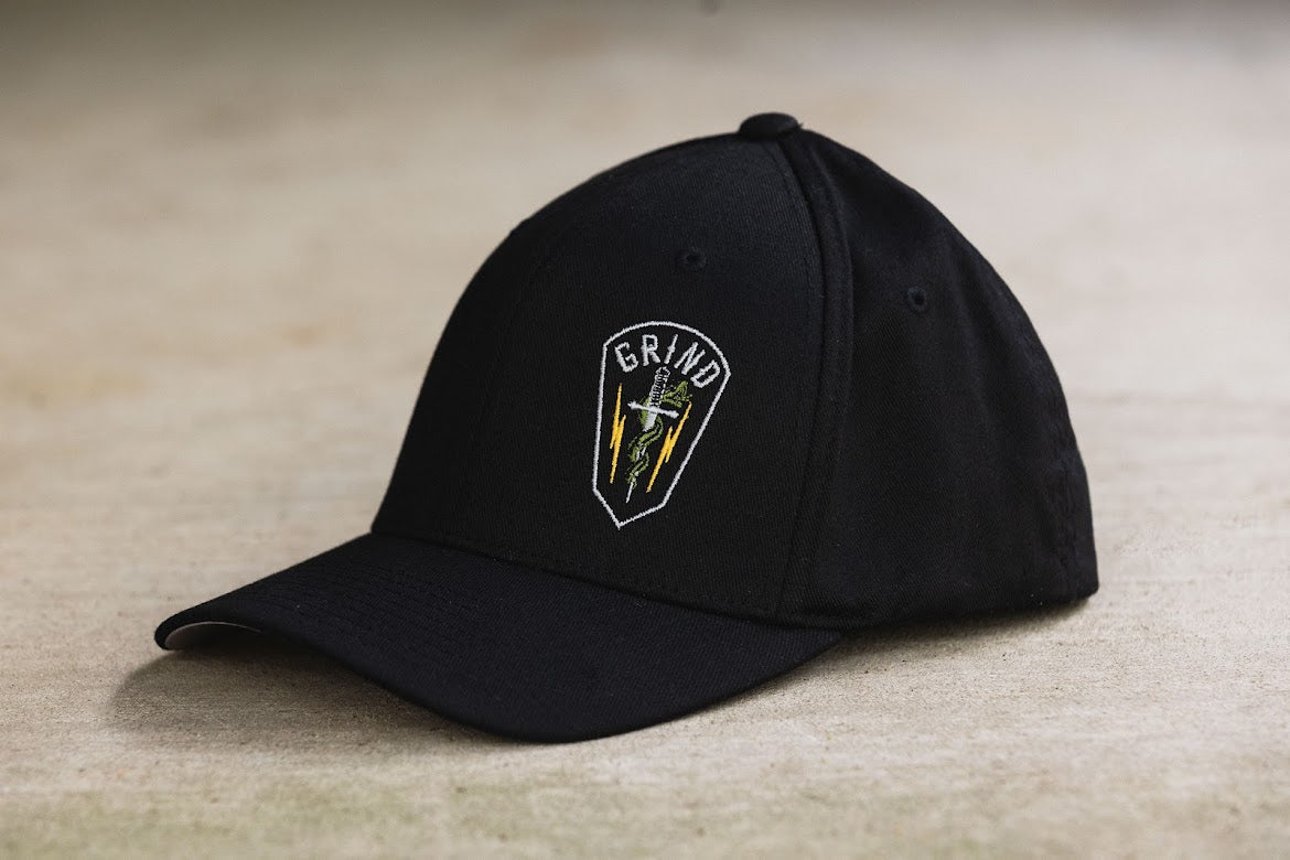 Flexfit Squadron Patch Hats - Embroidered