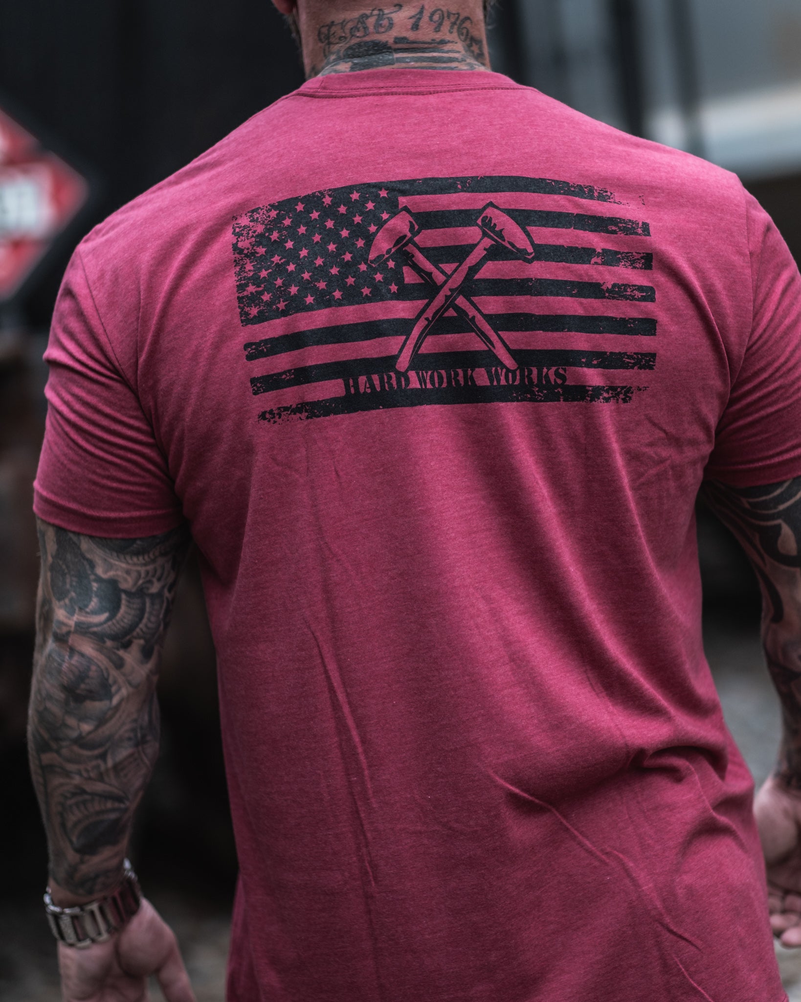 HAMMERS Hard Work Works Patriot