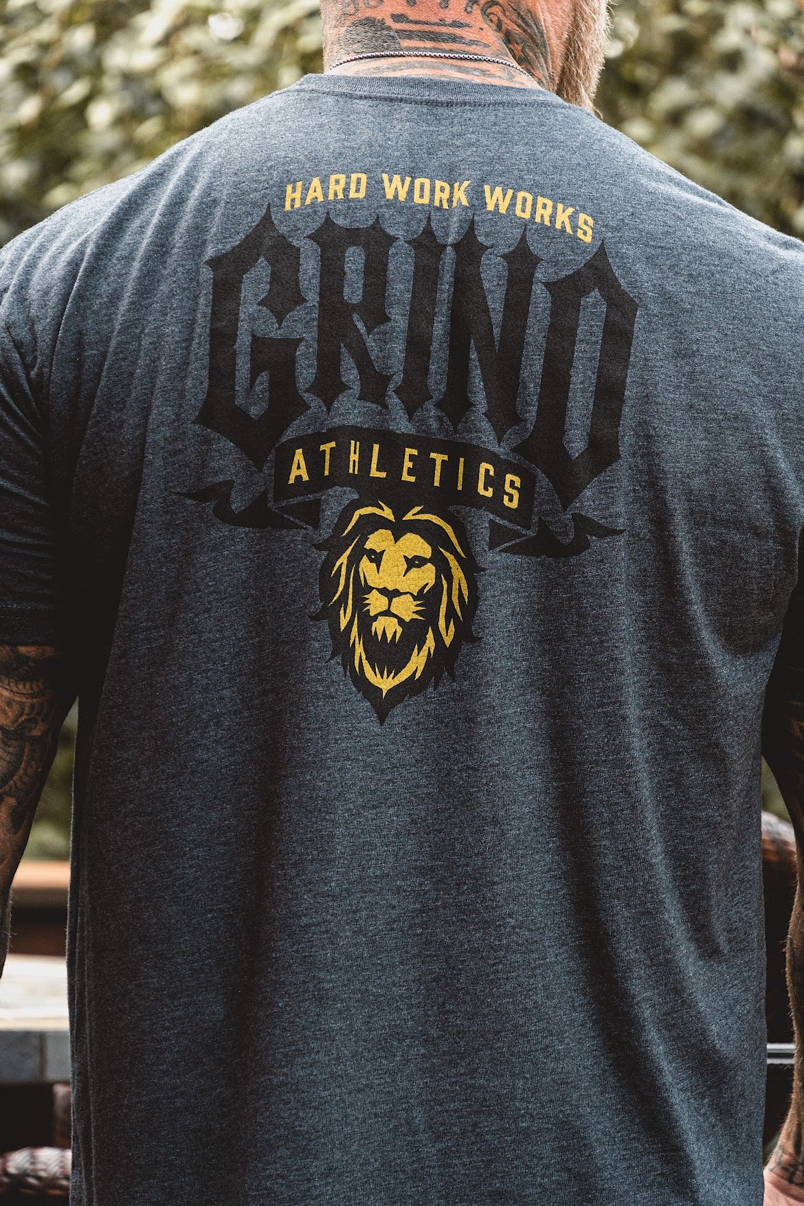 Hard Work Works Lion T