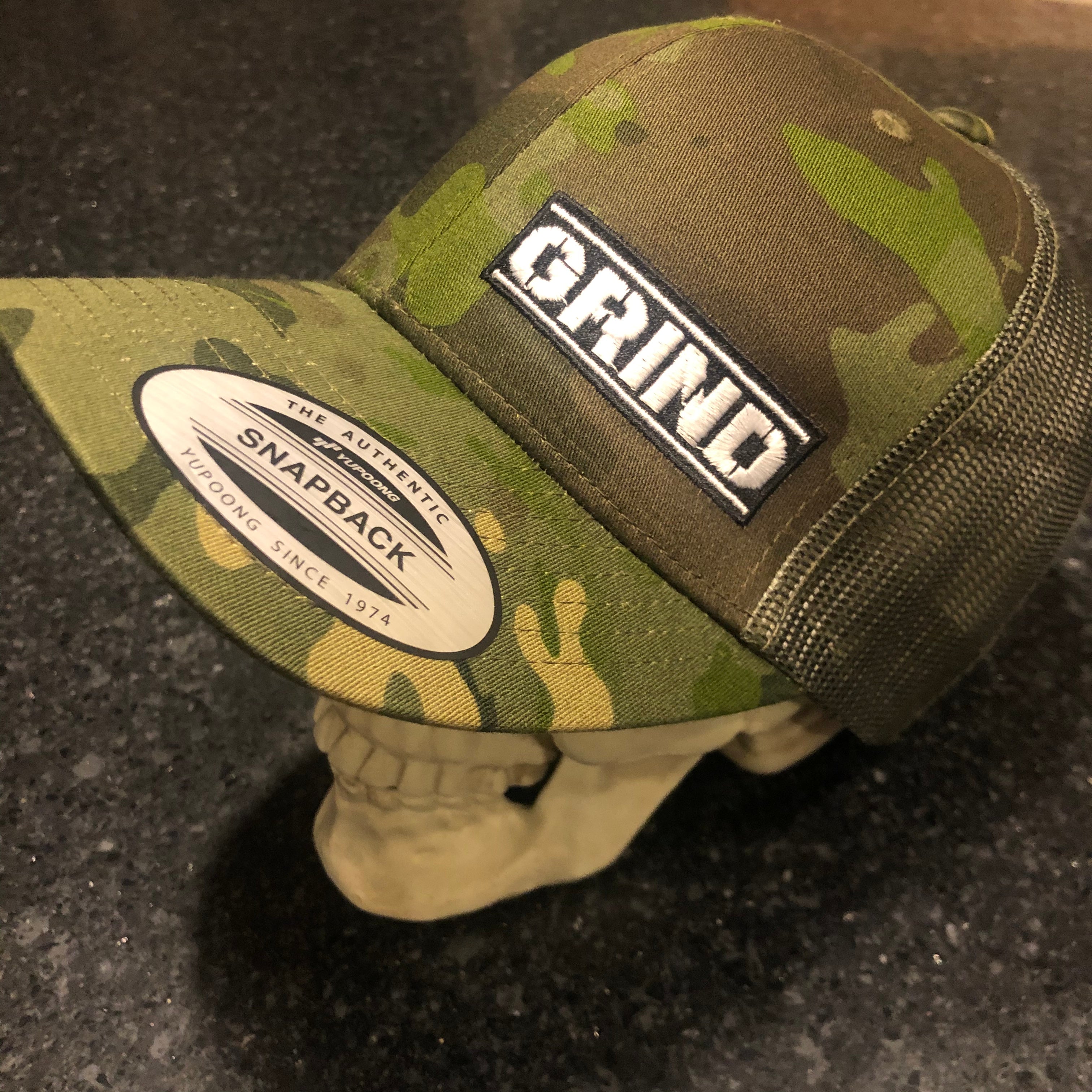 Tropic Camo Retro Trucker Snapbacks