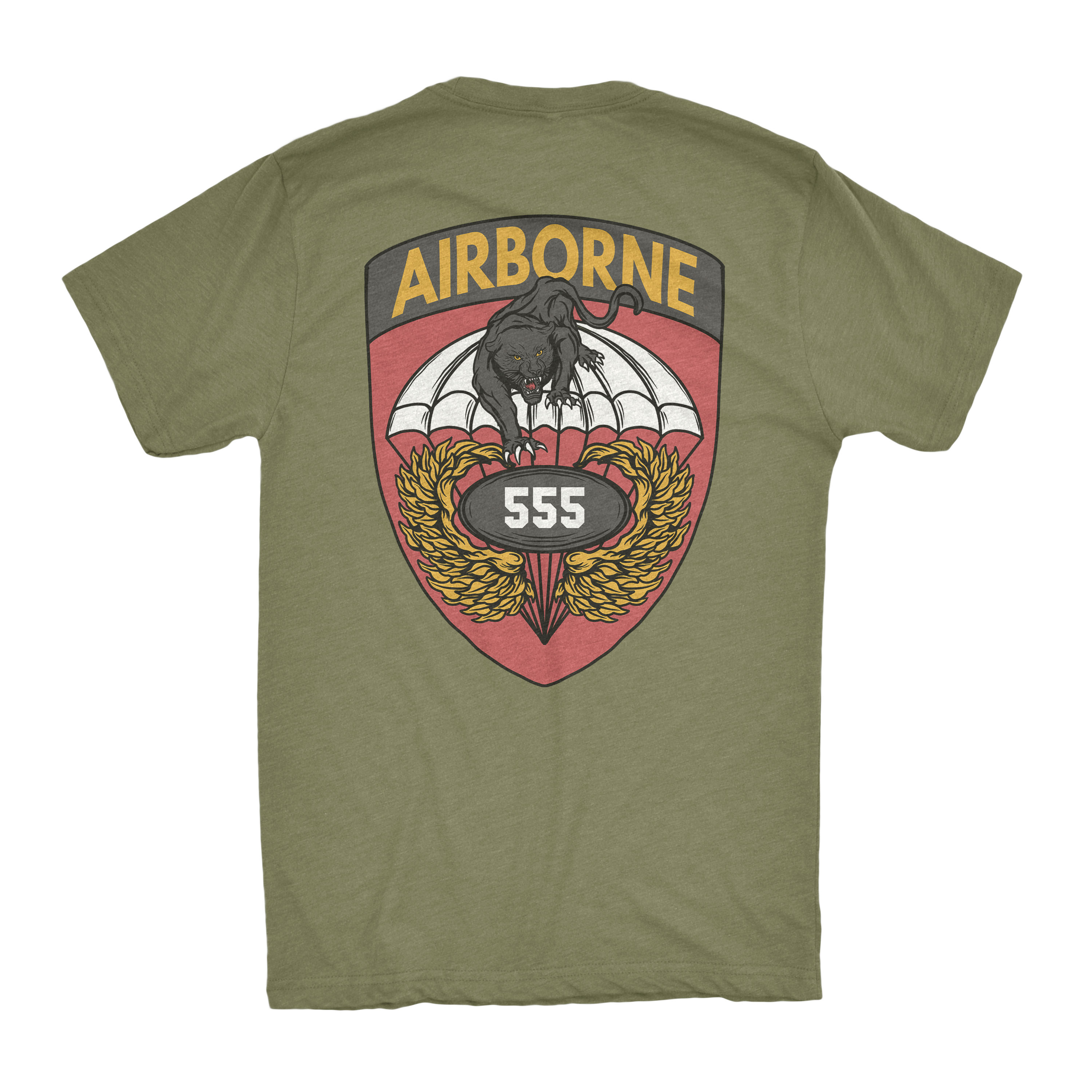 555 Triple Nickel Remastered Shirt - Military Green