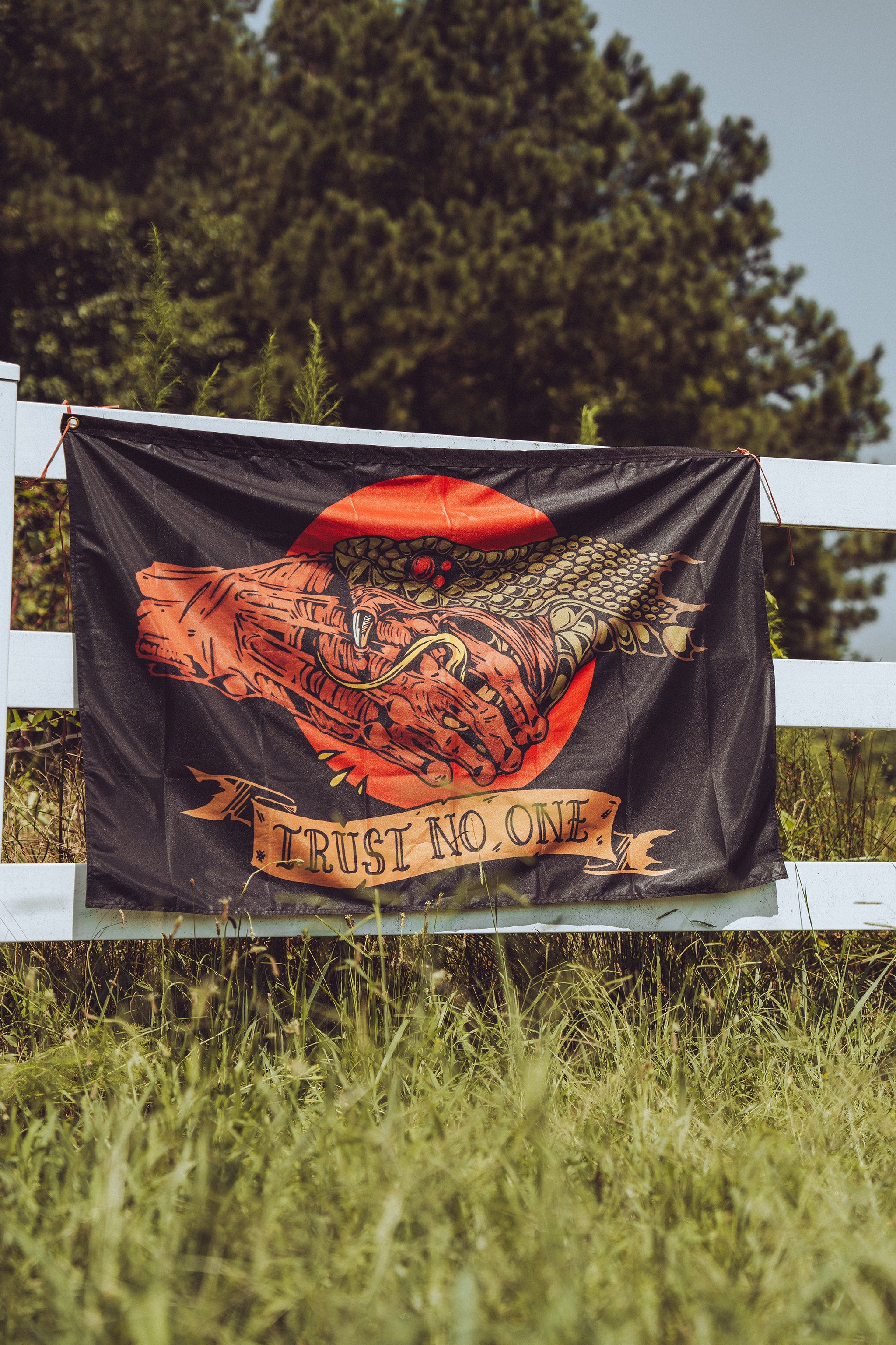Trust No One Flag