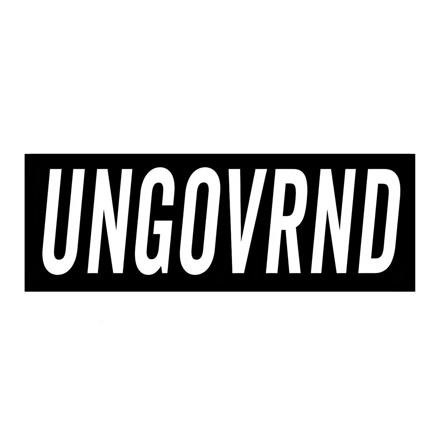 Ungovrnd Decal