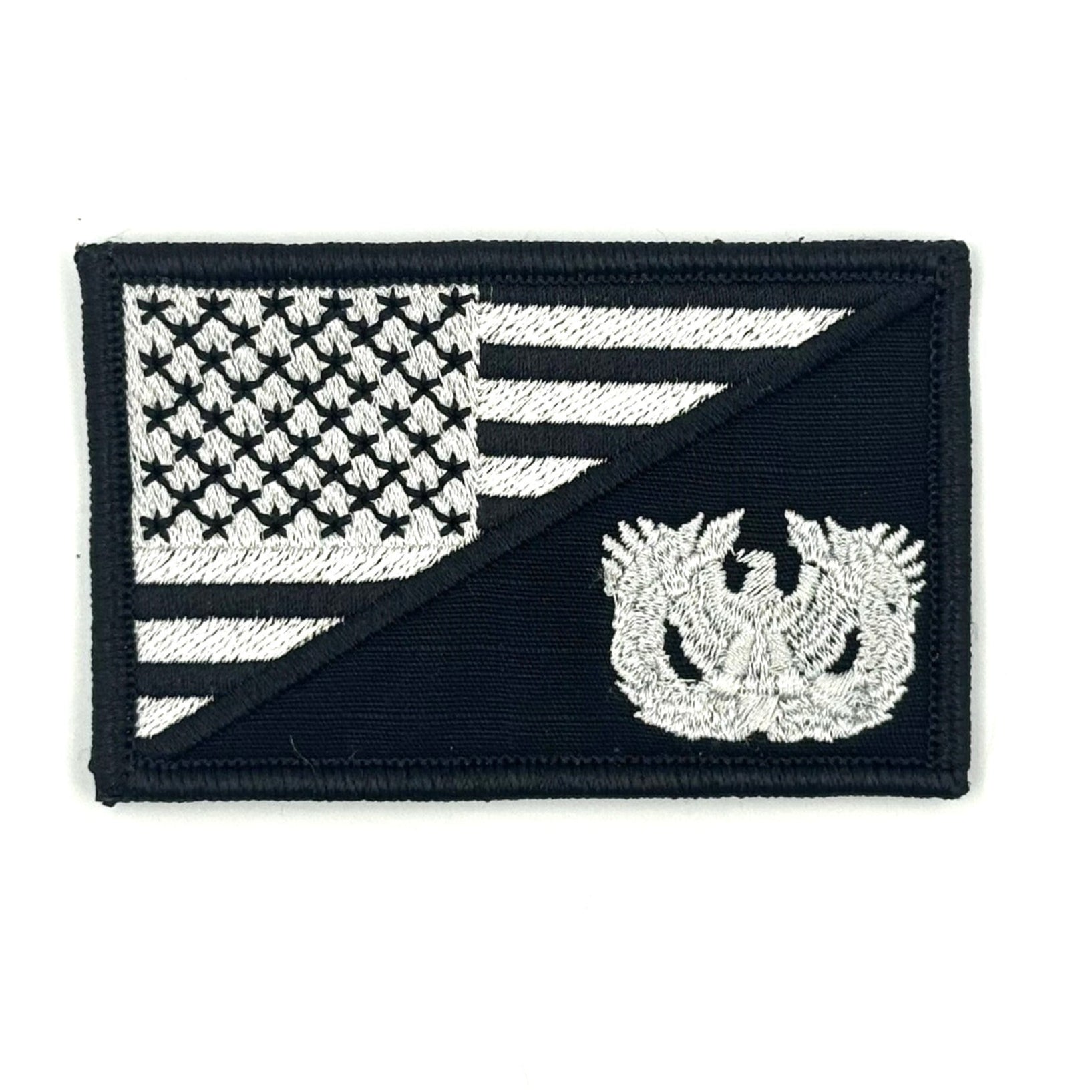 Warrant Officer - USA Flag - 2.25x3.5 Patch
