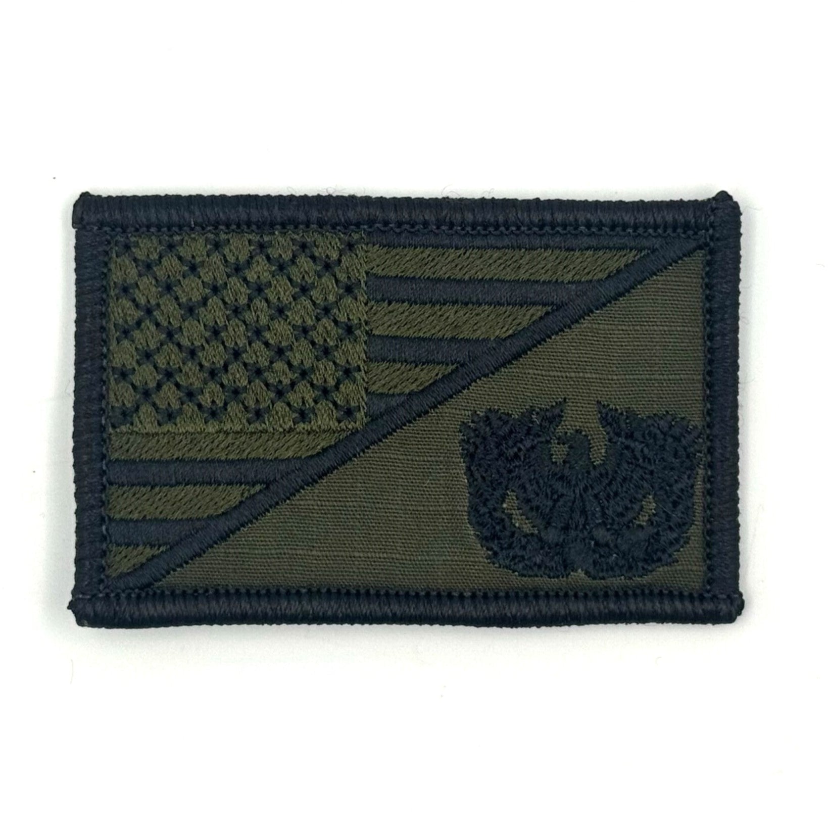 Warrant Officer - USA Flag - 2.25x3.5 Patch