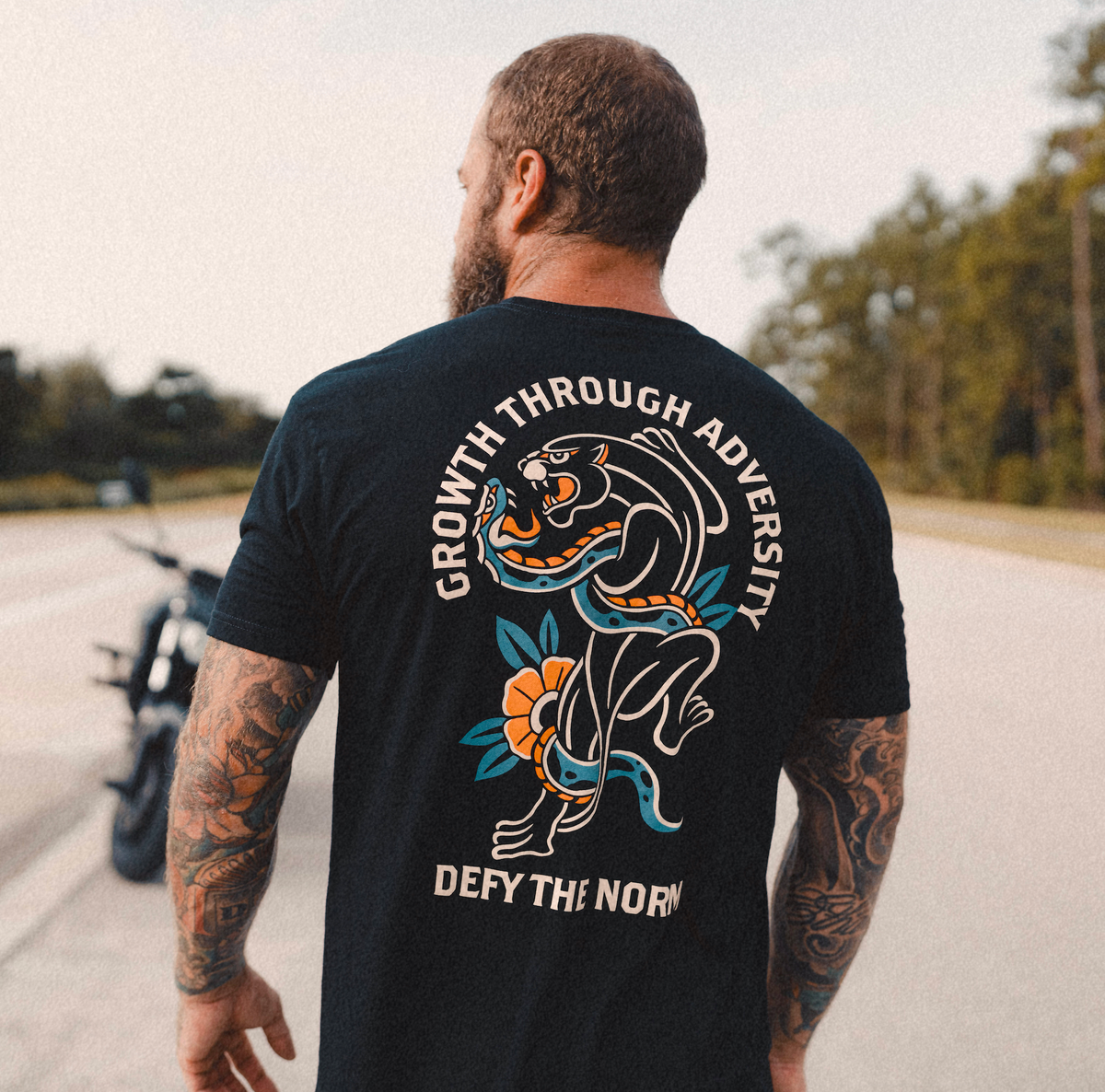 CAMISETA CRECIMIENTO A TRAVÉS DE LA ADVERSIDAD