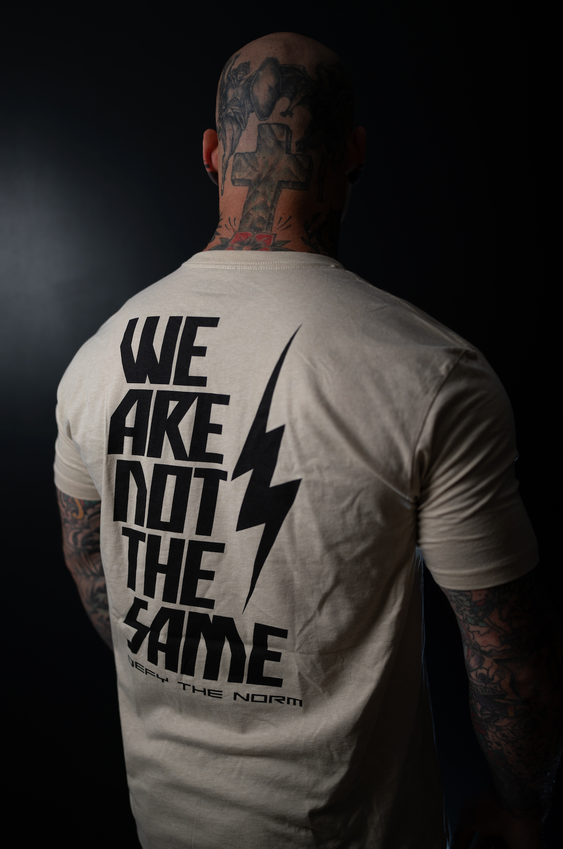 BUILT DIFFERENT TEE - WE ARE NOT THE SAME