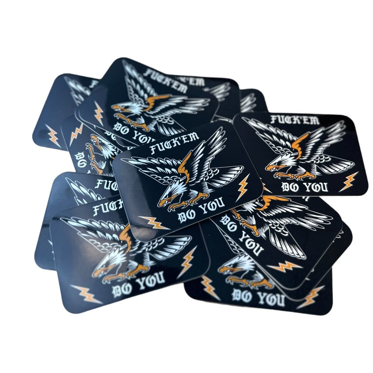 ¿Tú? - Pegatina de vinilo