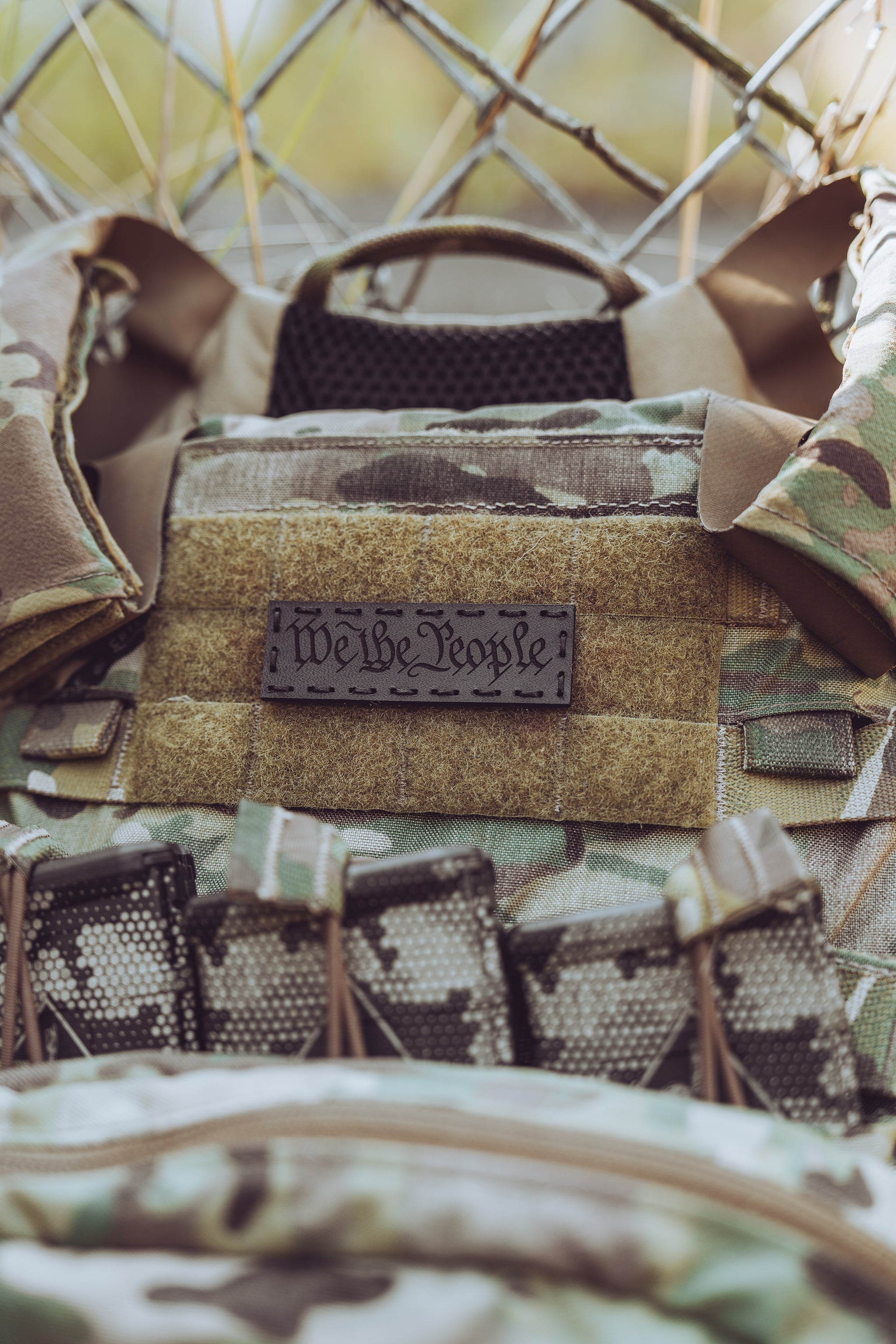 PARCHE DE CUERO NOSOTROS EL PUEBLO