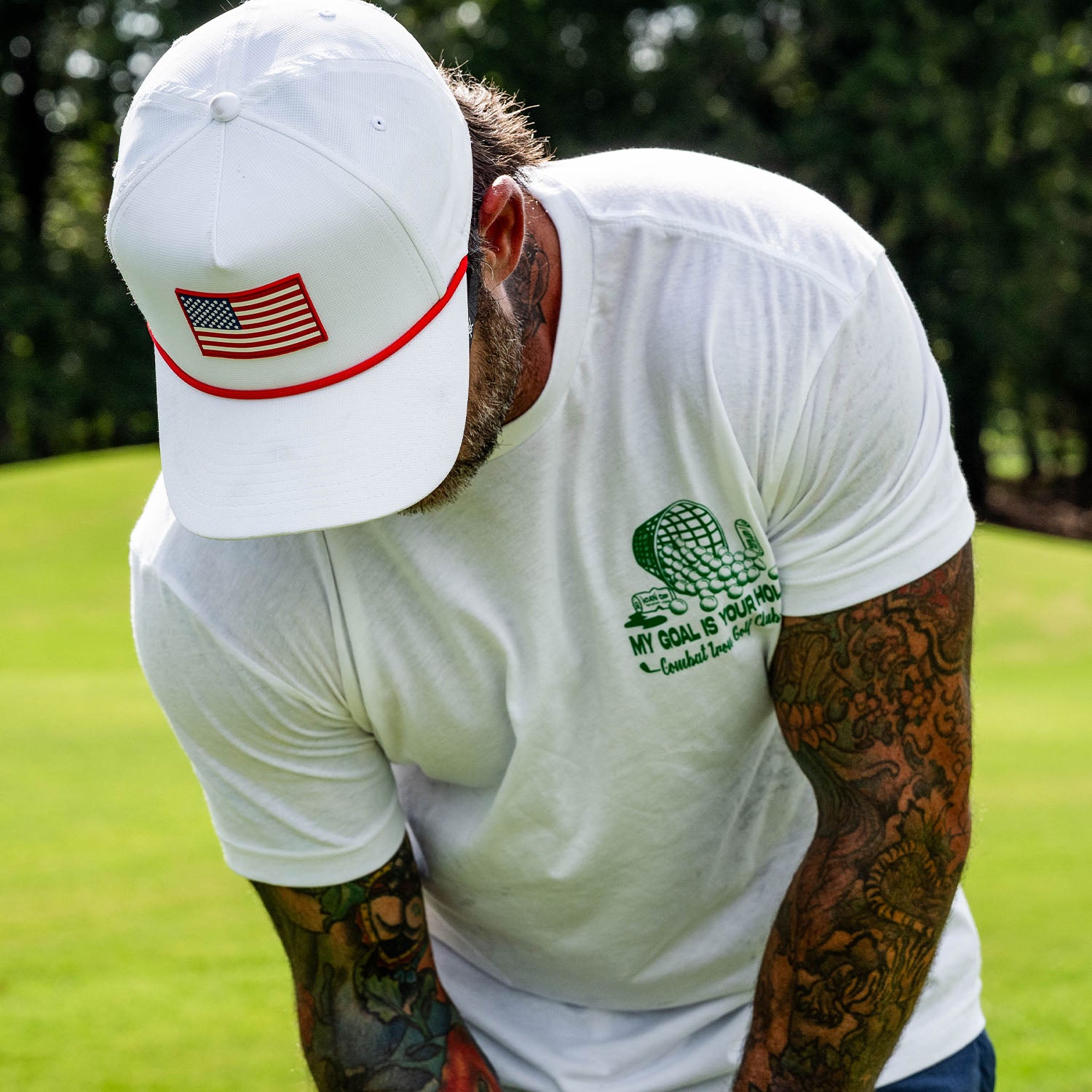 USA Flag Patch Weekender Style Performance Snapback Cap