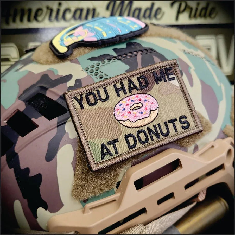 “YOU HAD ME AT DONUTS” TACTICAL MORALE PATCH