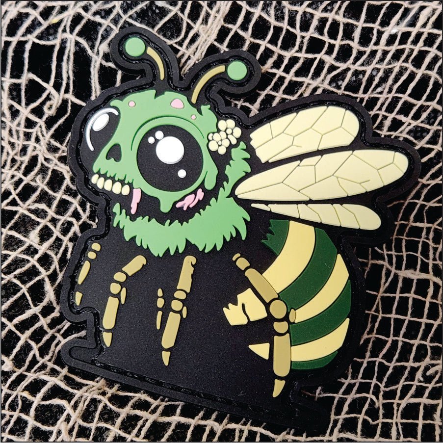 Horror Zombee - 3" PVC Patch
