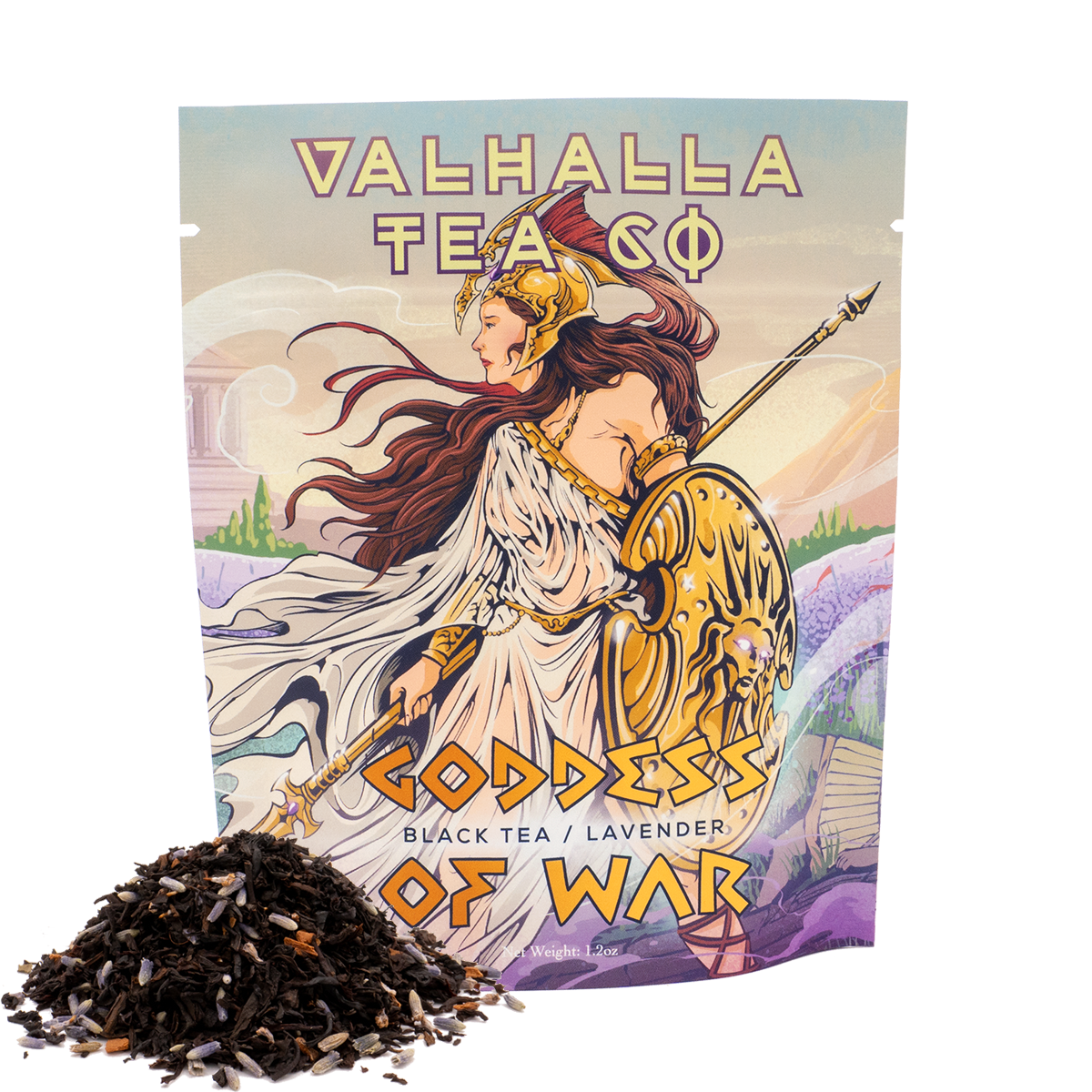 Goddess of War | Lavender, Cinnamon, Vanilla | Black Tea | Caffeinated