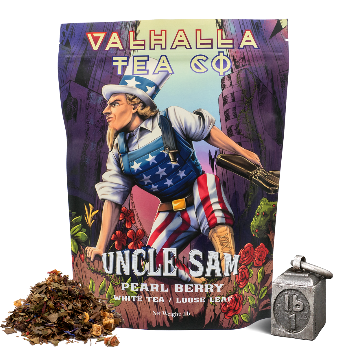 Uncle Sam | Strawberry, Apple & Blueberry | White Tea | Caffeinated