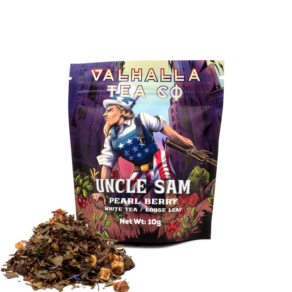 Uncle Sam | Strawberry, Apple & Blueberry | White Tea | Caffeinated