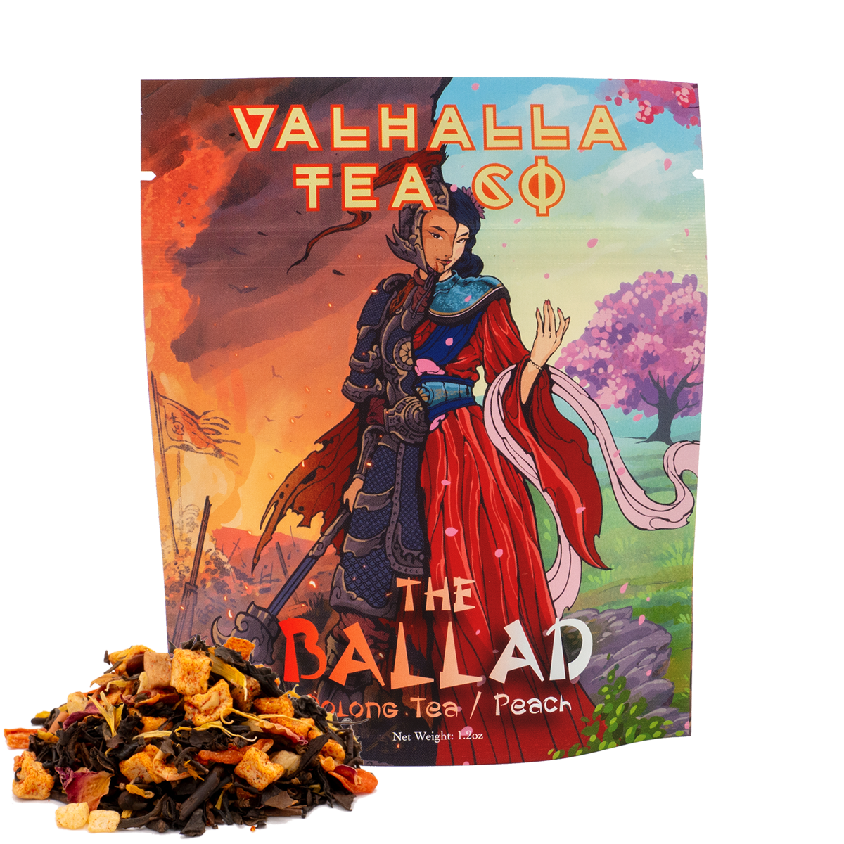The Ballad | Fruity, Creamy Peach | Oolong Tea | Caffeinated