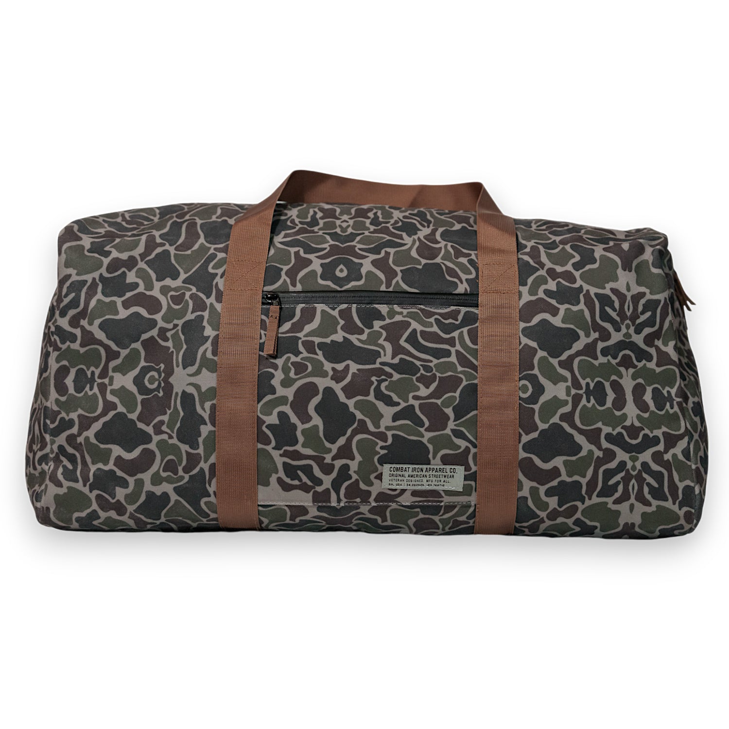 Wasserdichte XL 57,5-Liter-Duffel-Tasche aus gewachster Baumwolle