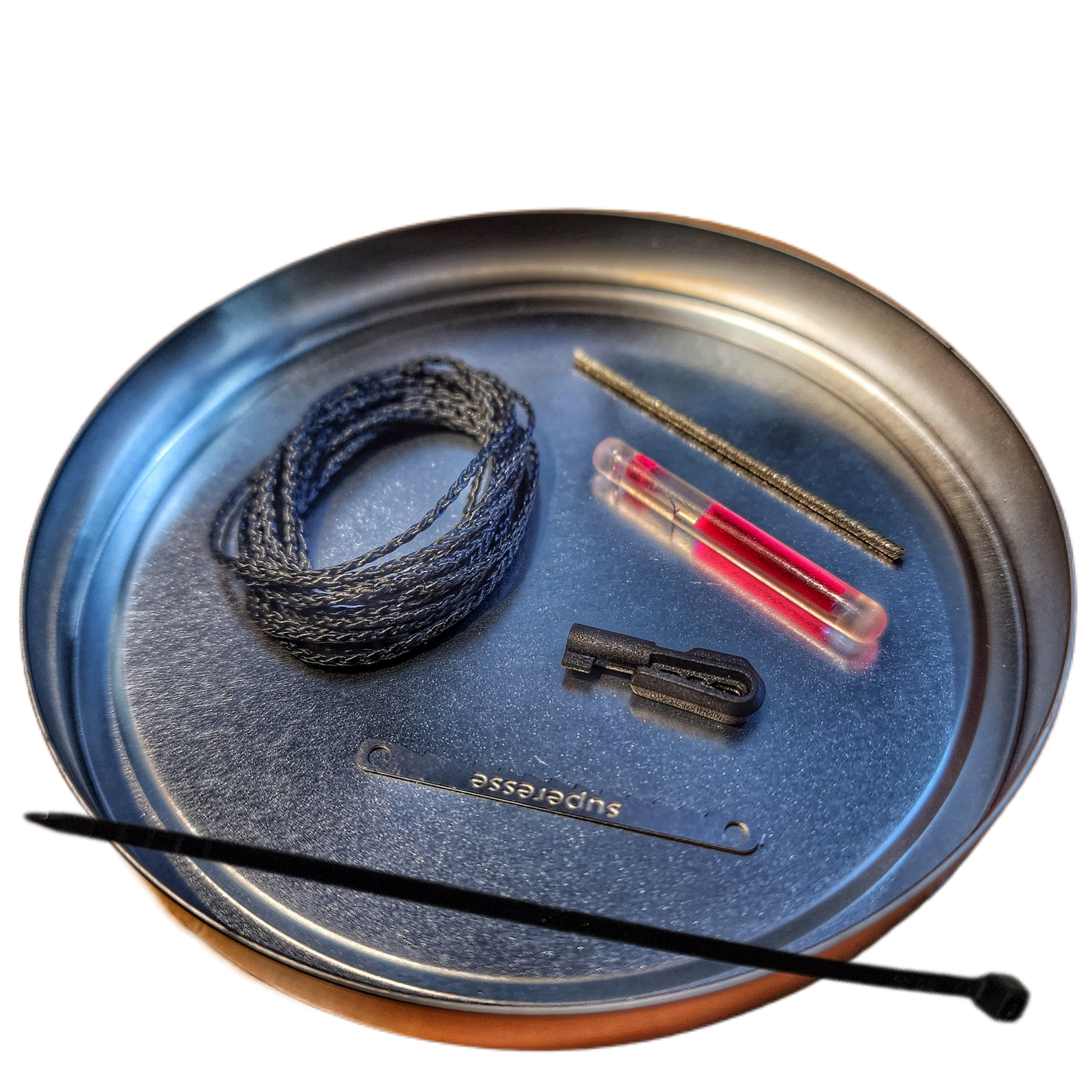 EDC Cache Markers - Hollow Sharpie with internal stash of survival supplies.