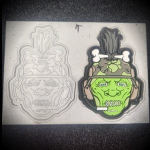 Tactical Voodoo Shrunken Head - 3.5" PVC Patch