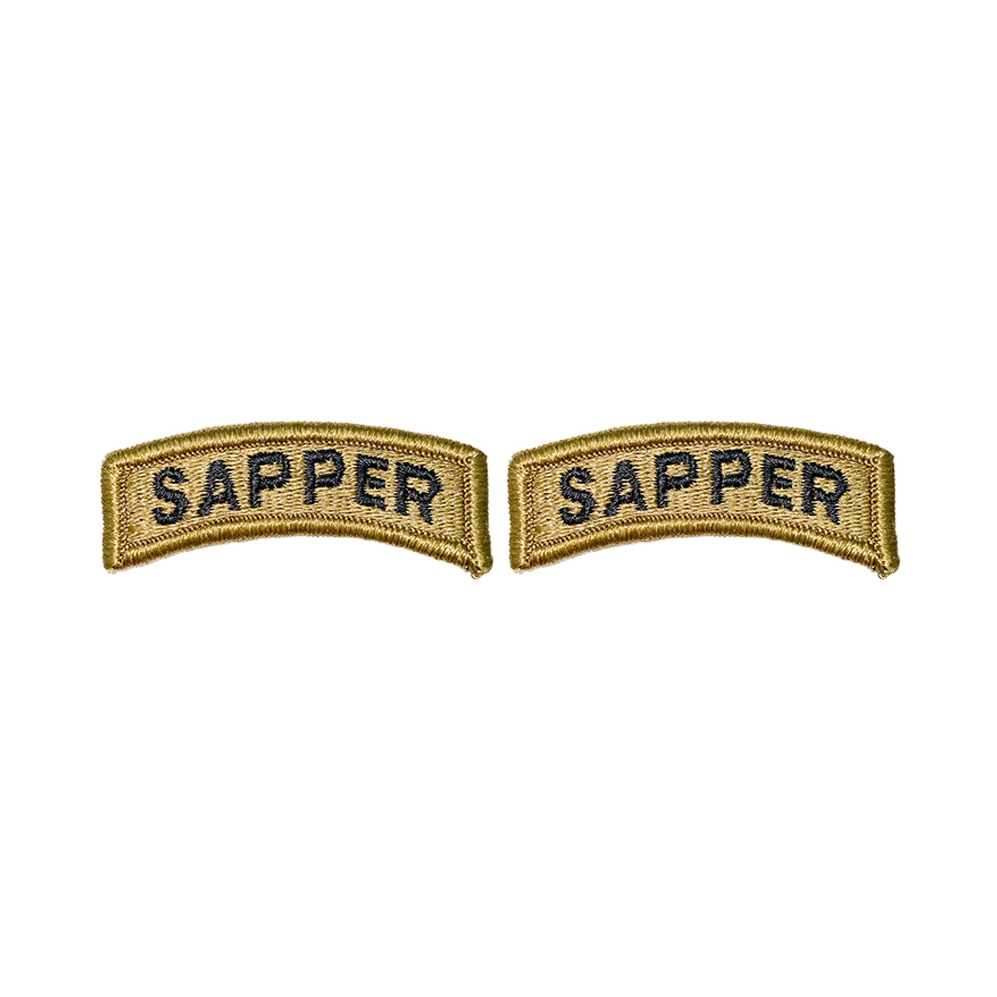 U.S. Army Sapper OCP Tab with Hook Fastener (pair)