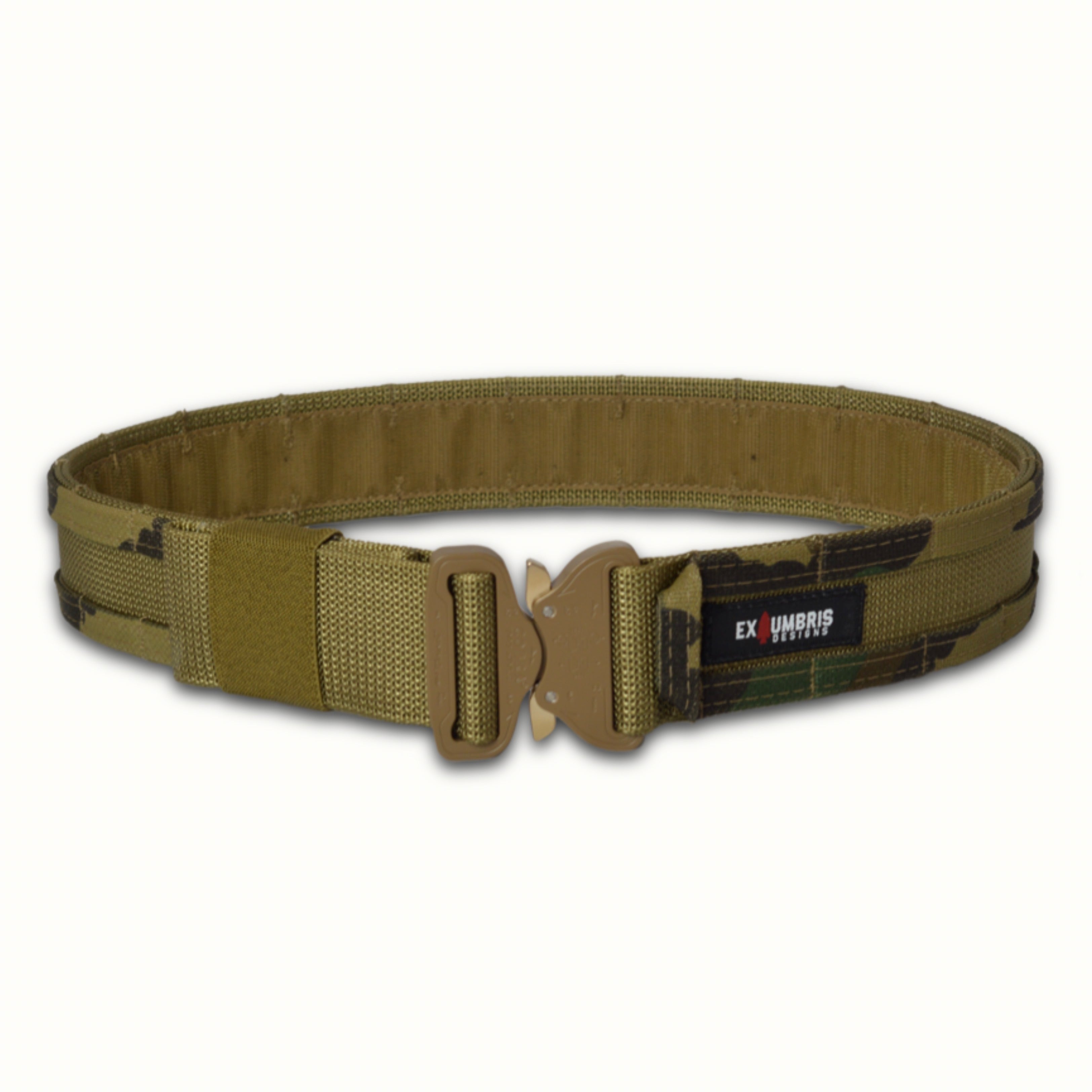 2" Assault Belt - M81/Desert Tan w/Brown Buckle