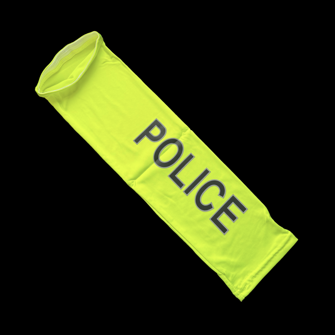 ID Sleeve- Neon POLICE