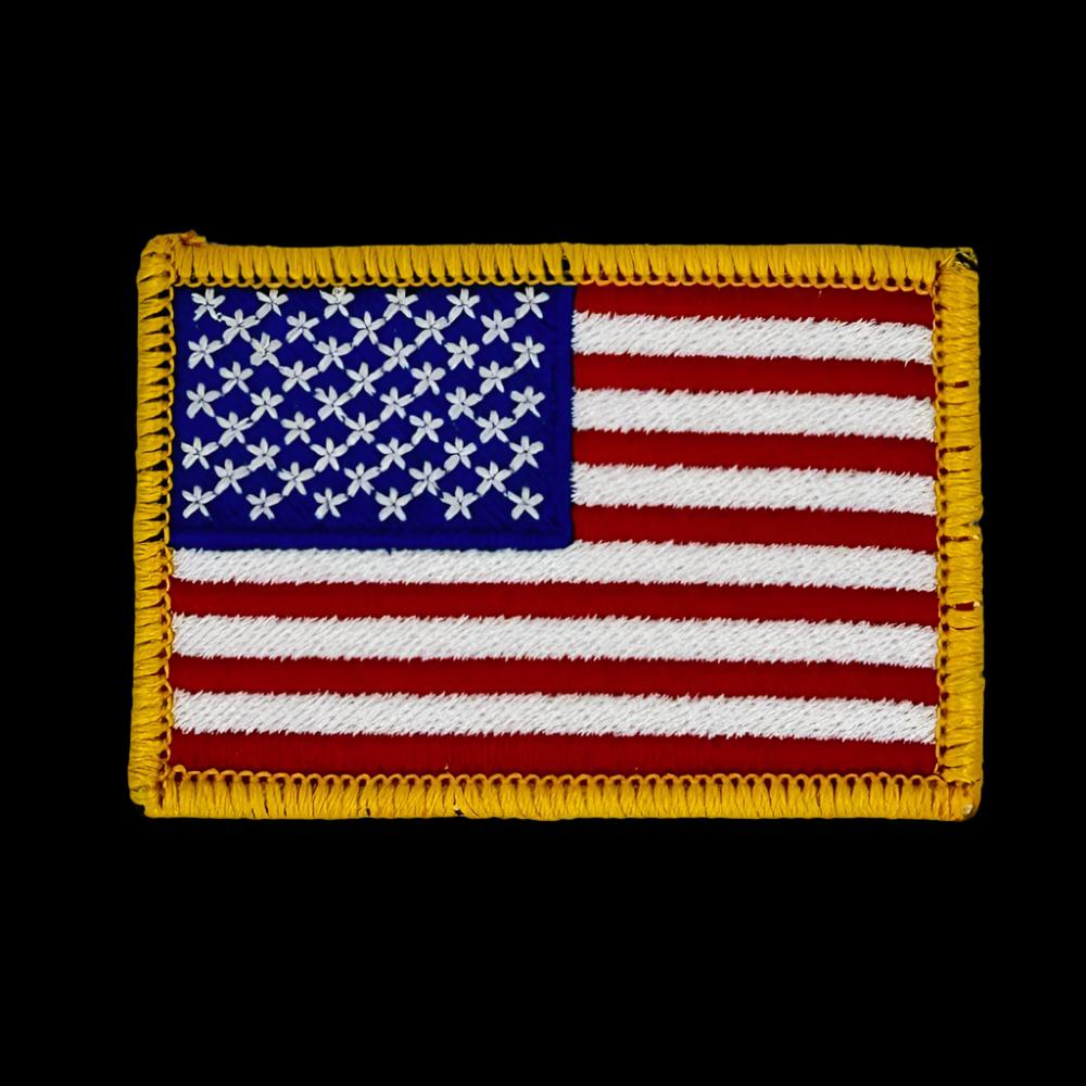 US FLAG 2 X 3 TACTICAL PATCH - FULL COLOR