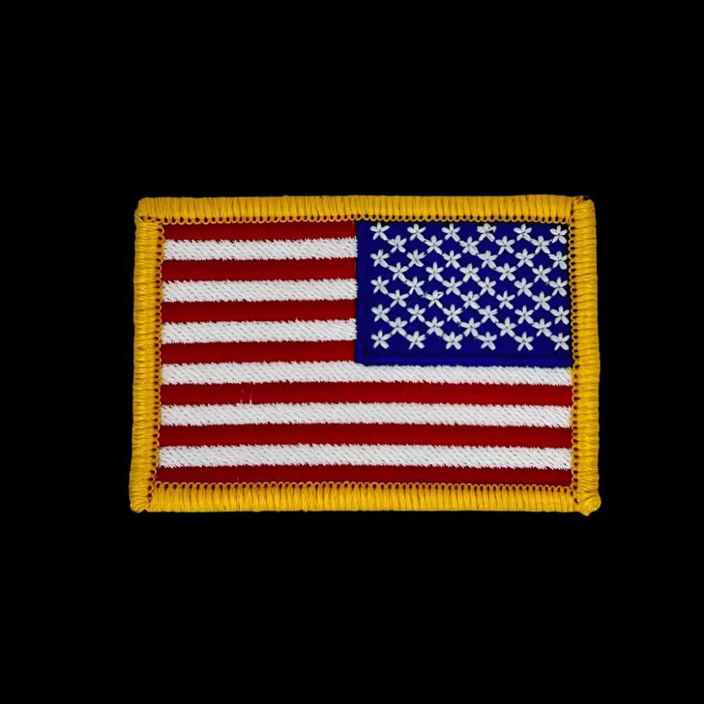 US FLAG 2 X 3 TACTICAL PATCH - FULL COLOR