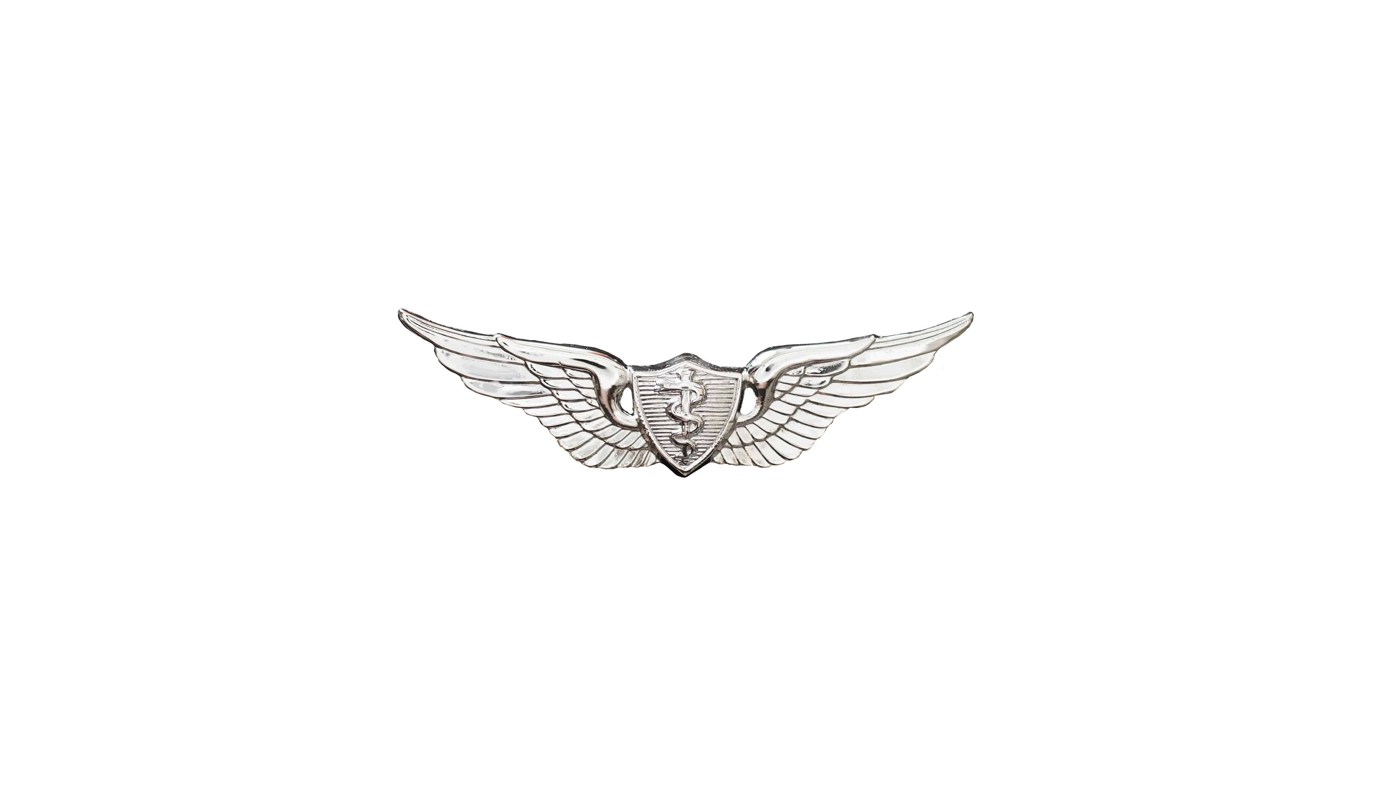 U.S. Army Flight Surgeon Basic Dress Mini STA-BRITE® Pin On Badge